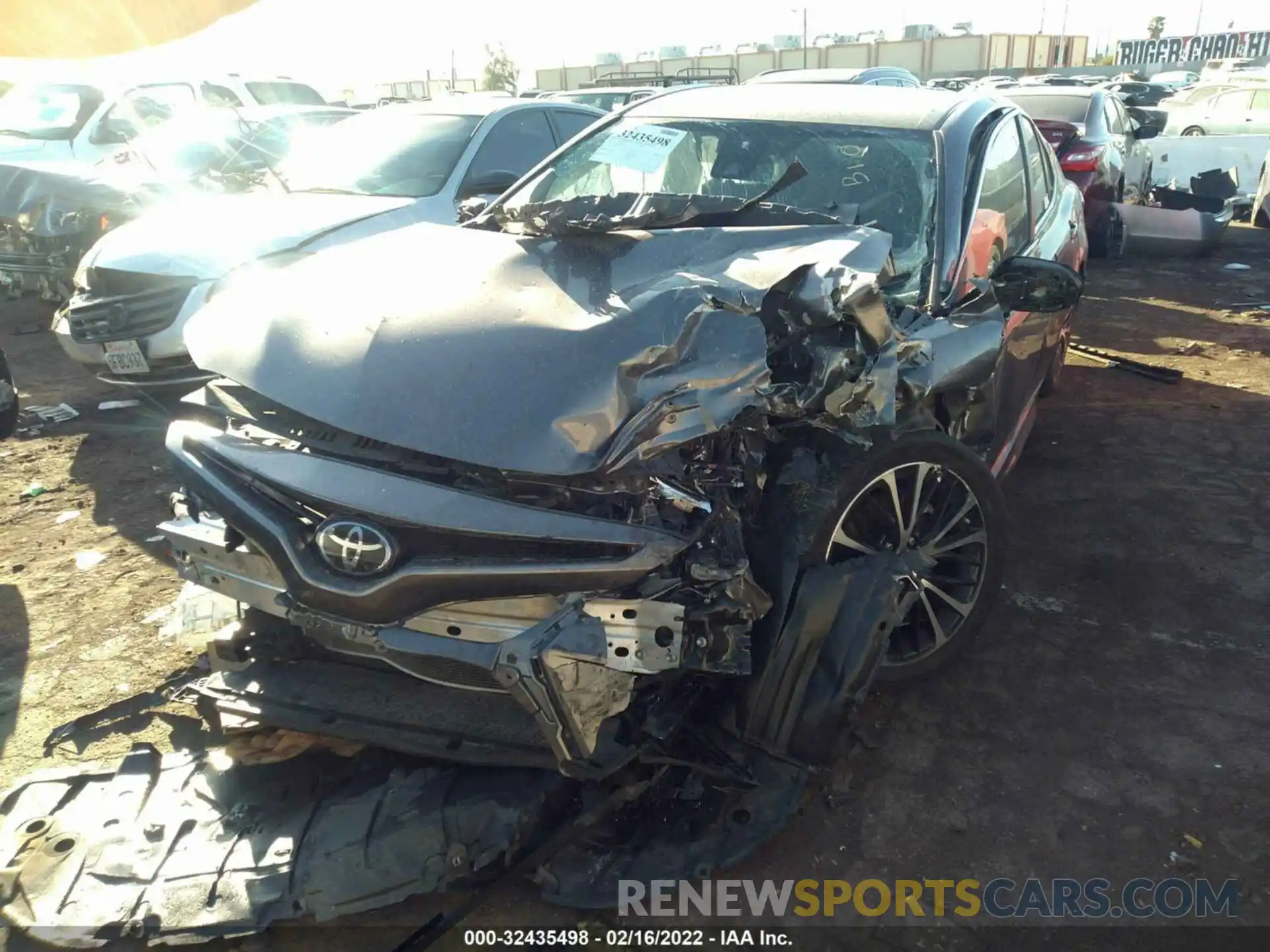 2 Photograph of a damaged car 4T1B11HK9KU817542 TOYOTA CAMRY 2019