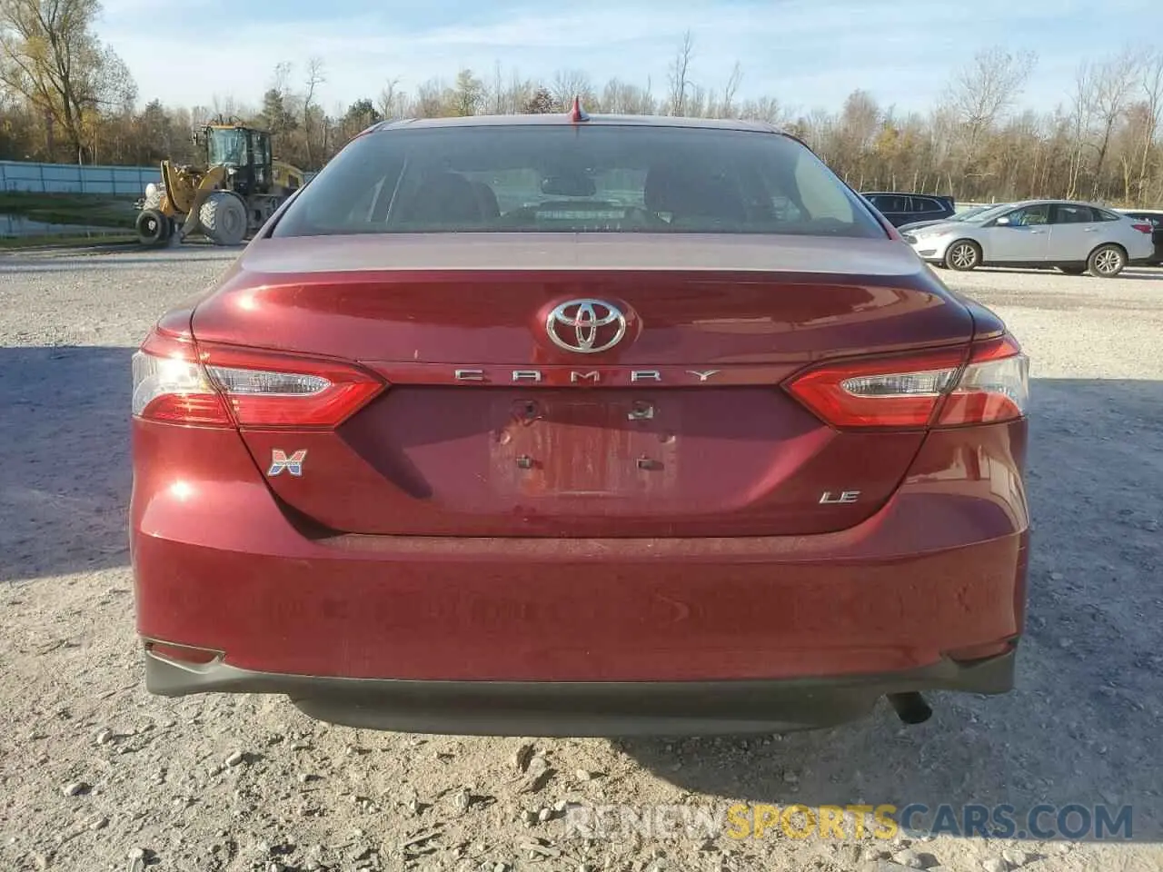6 Photograph of a damaged car 4T1B11HK9KU823583 TOYOTA CAMRY 2019