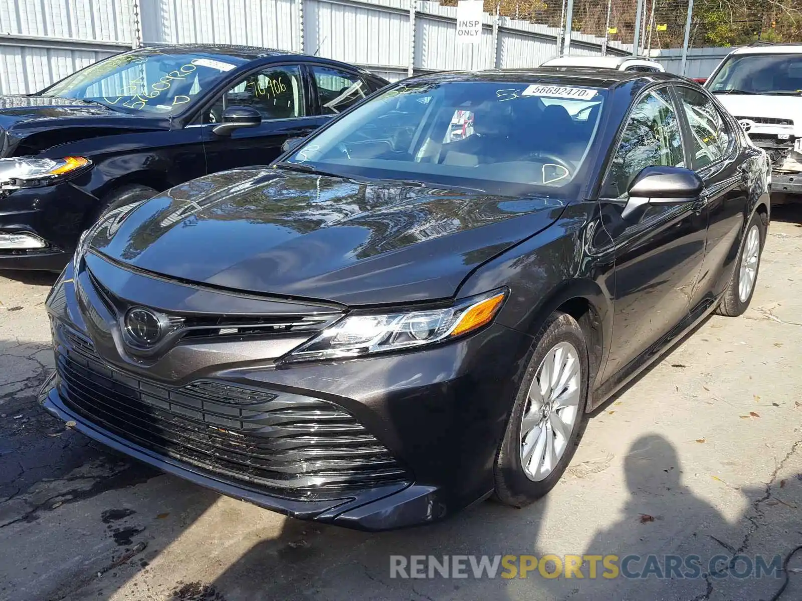 2 Photograph of a damaged car 4T1B11HK9KU824121 TOYOTA CAMRY 2019