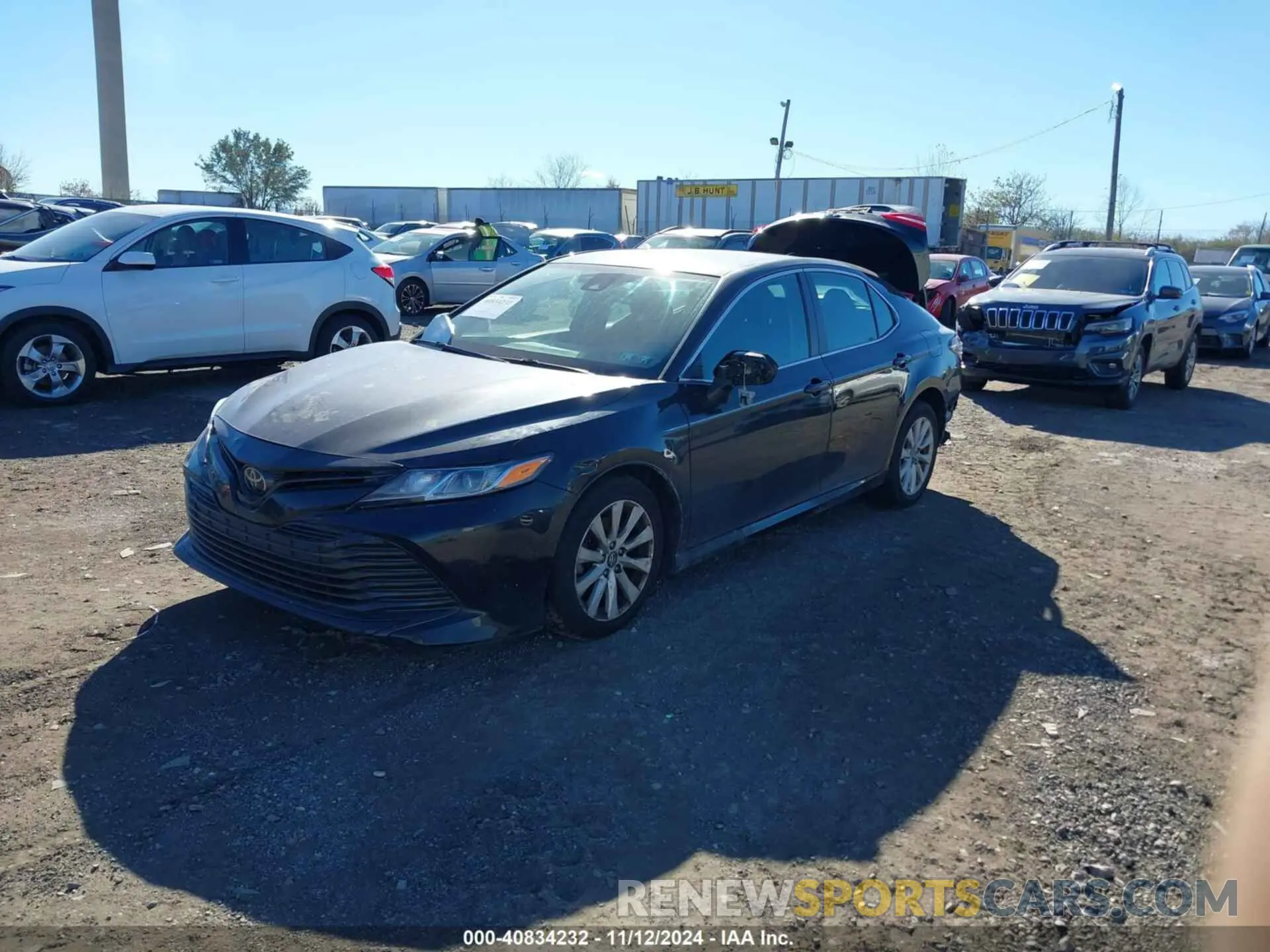 2 Photograph of a damaged car 4T1B11HK9KU835460 TOYOTA CAMRY 2019