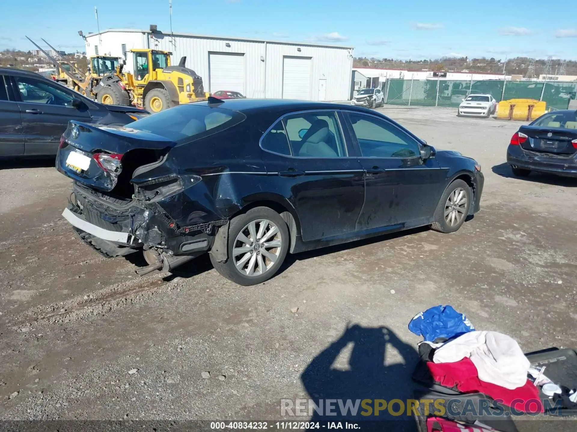 4 Photograph of a damaged car 4T1B11HK9KU835460 TOYOTA CAMRY 2019