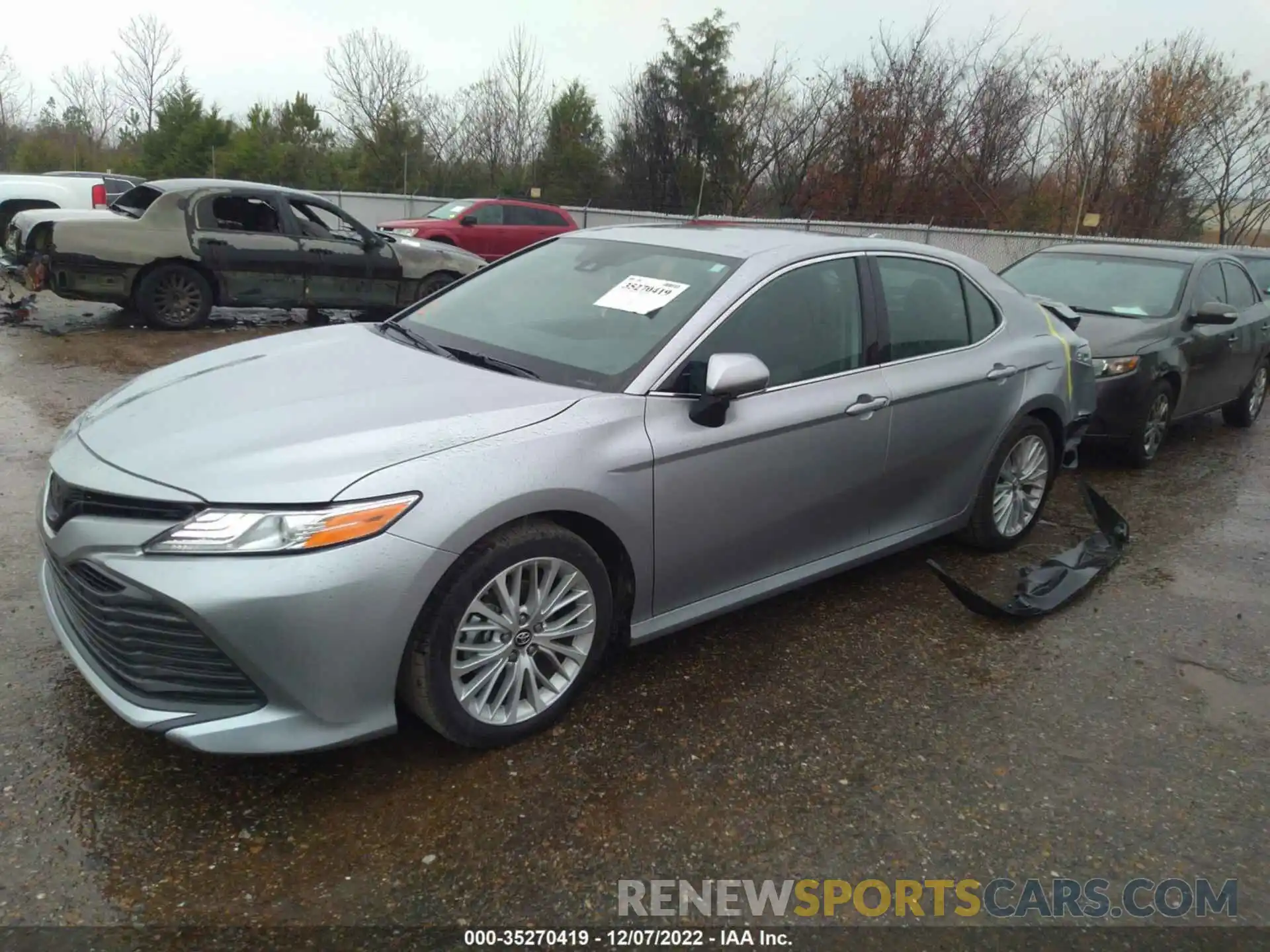 2 Photograph of a damaged car 4T1B11HK9KU836849 TOYOTA CAMRY 2019