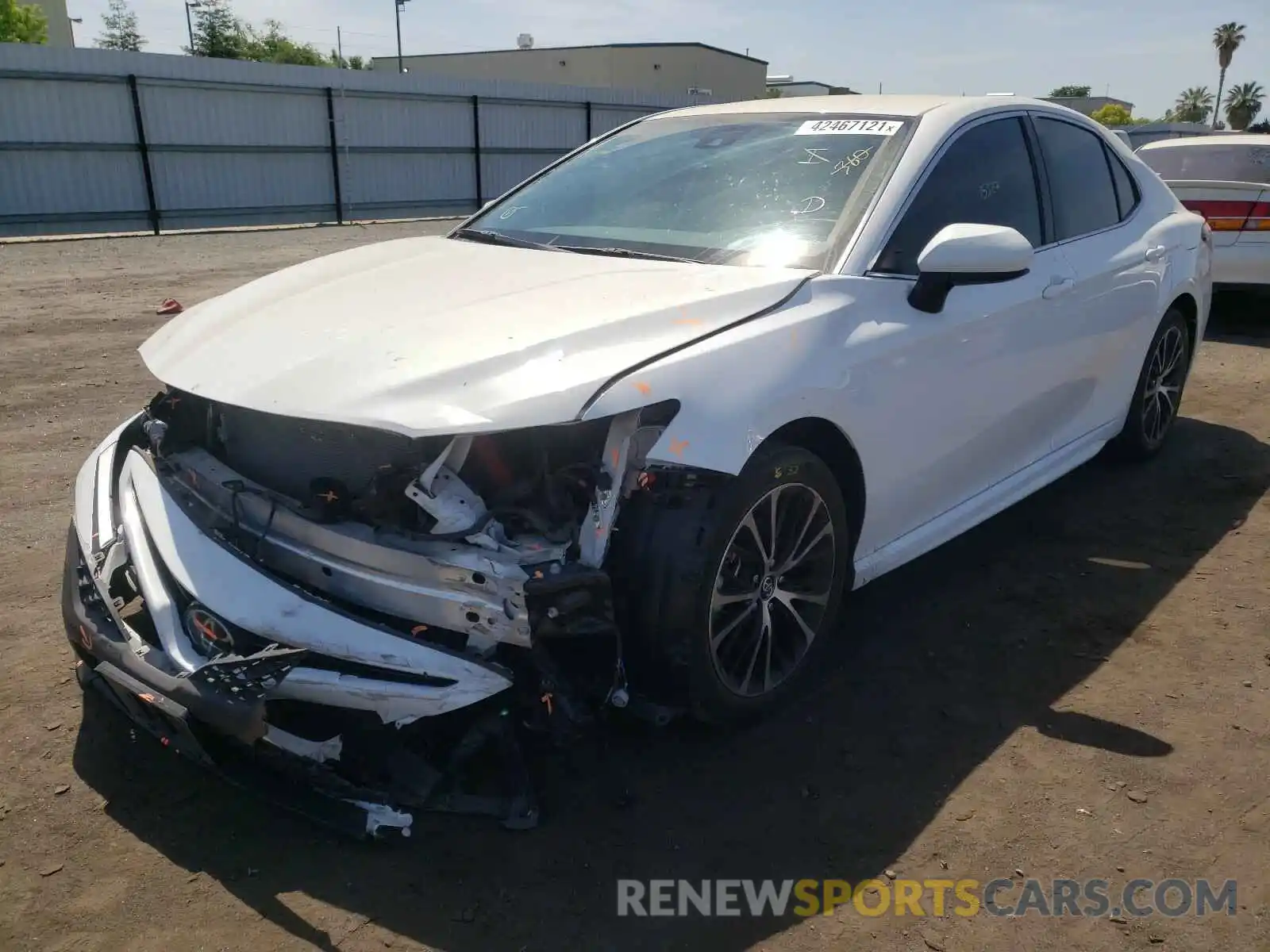 2 Photograph of a damaged car 4T1B11HK9KU839010 TOYOTA CAMRY 2019