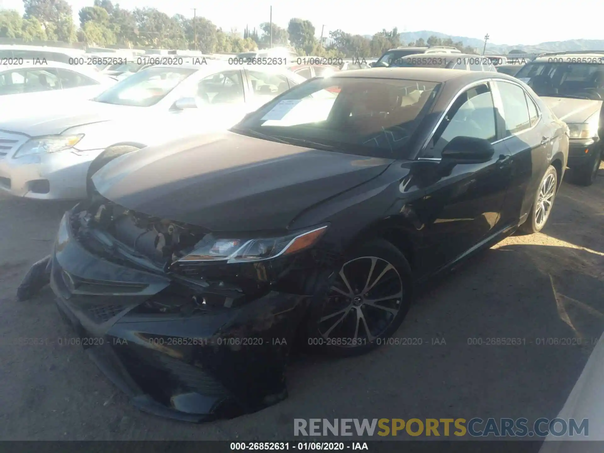 2 Photograph of a damaged car 4T1B11HK9KU839248 TOYOTA CAMRY 2019