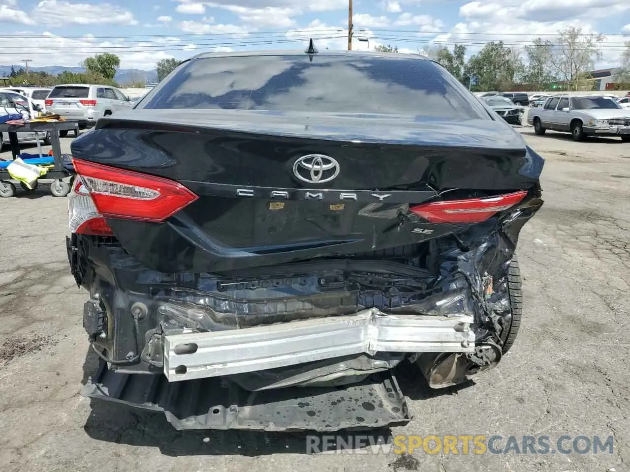 6 Photograph of a damaged car 4T1B11HK9KU840139 TOYOTA CAMRY 2019