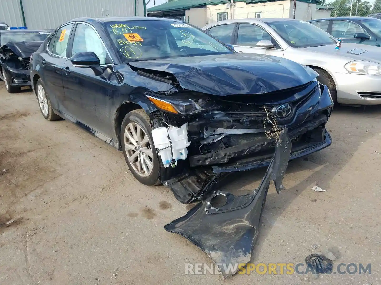 1 Photograph of a damaged car 4T1B11HK9KU841940 TOYOTA CAMRY 2019