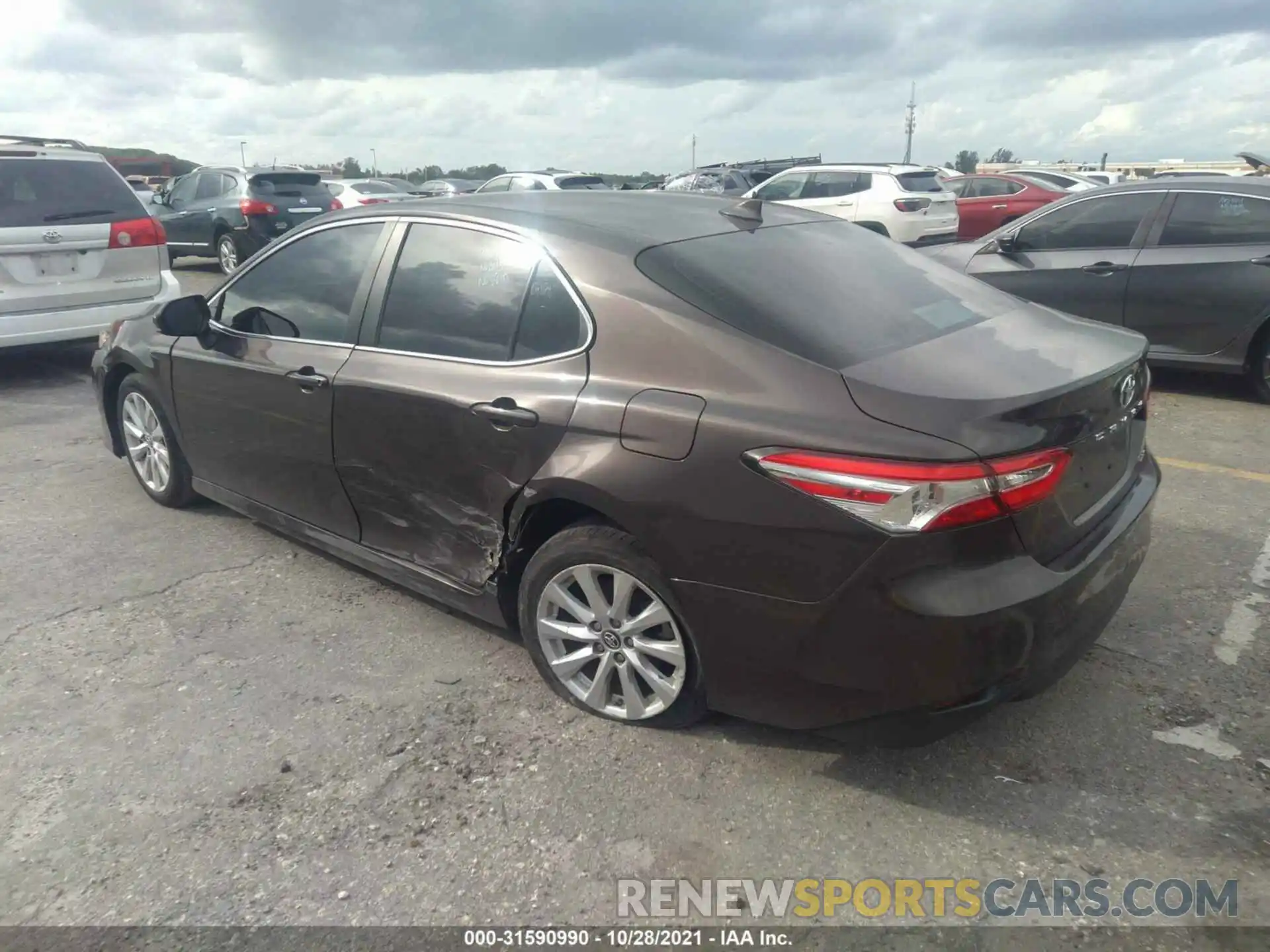 3 Photograph of a damaged car 4T1B11HK9KU842019 TOYOTA CAMRY 2019