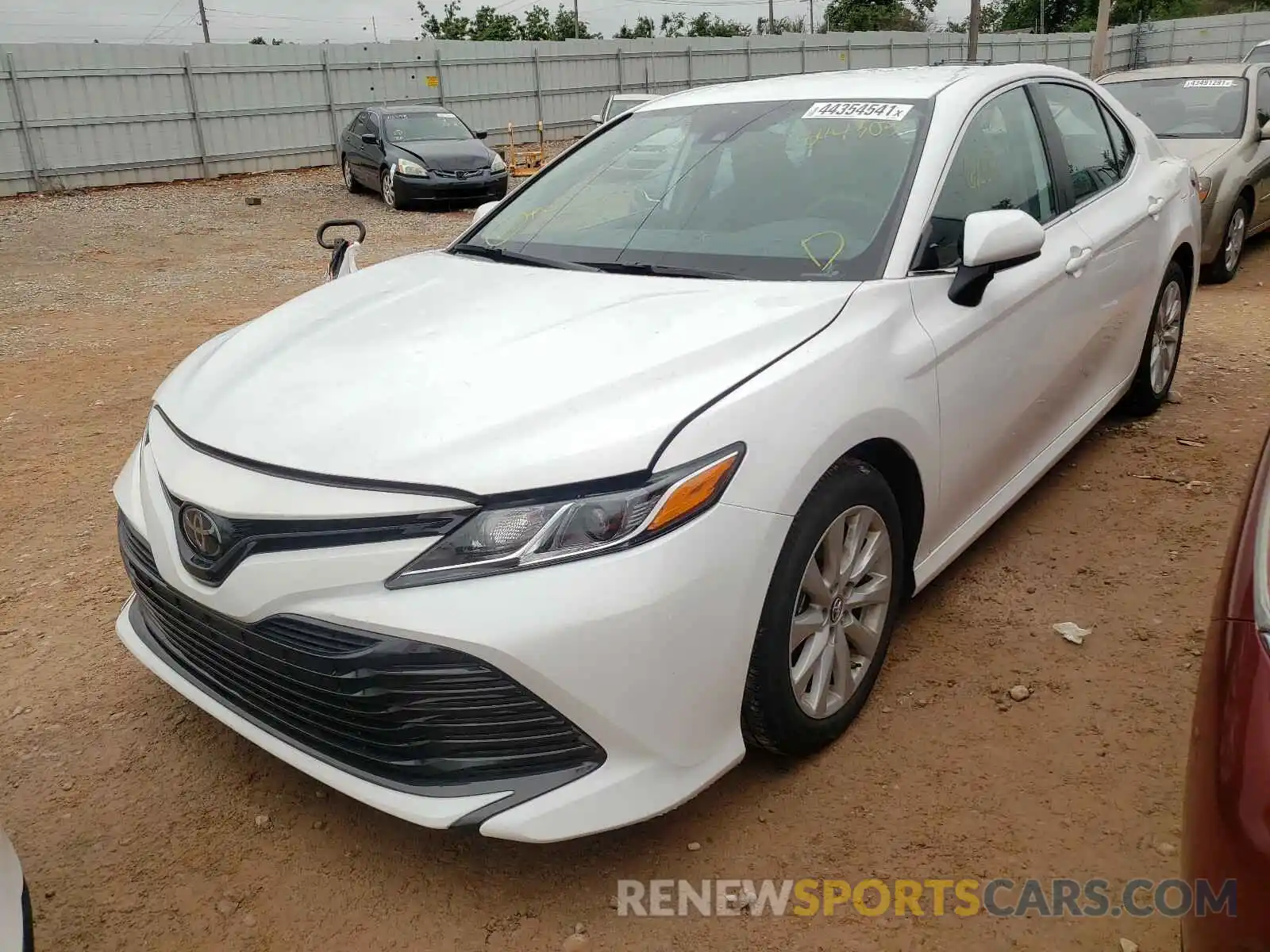 2 Photograph of a damaged car 4T1B11HK9KU844305 TOYOTA CAMRY 2019