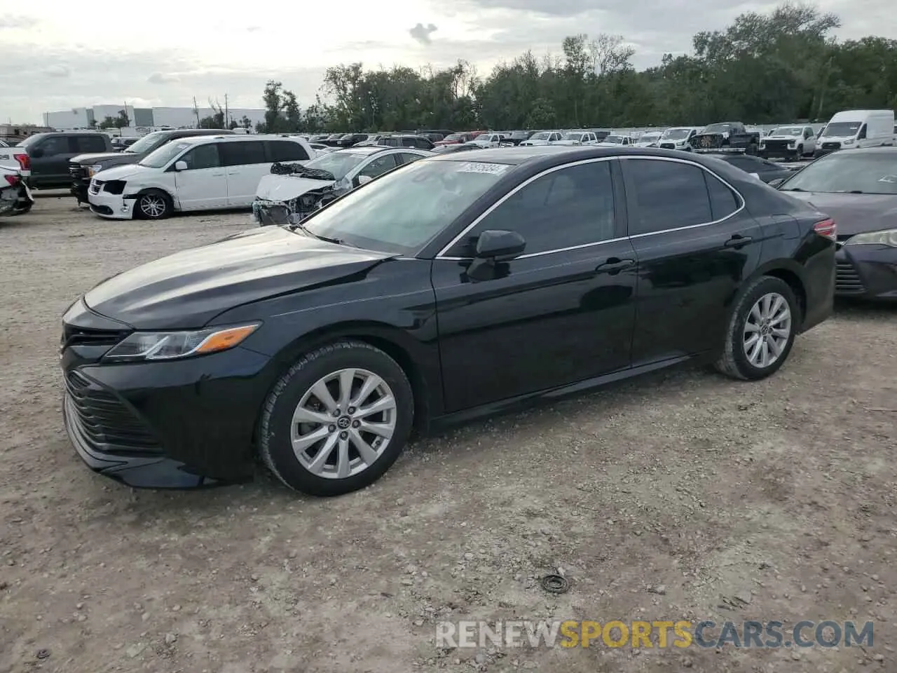 1 Photograph of a damaged car 4T1B11HK9KU845325 TOYOTA CAMRY 2019