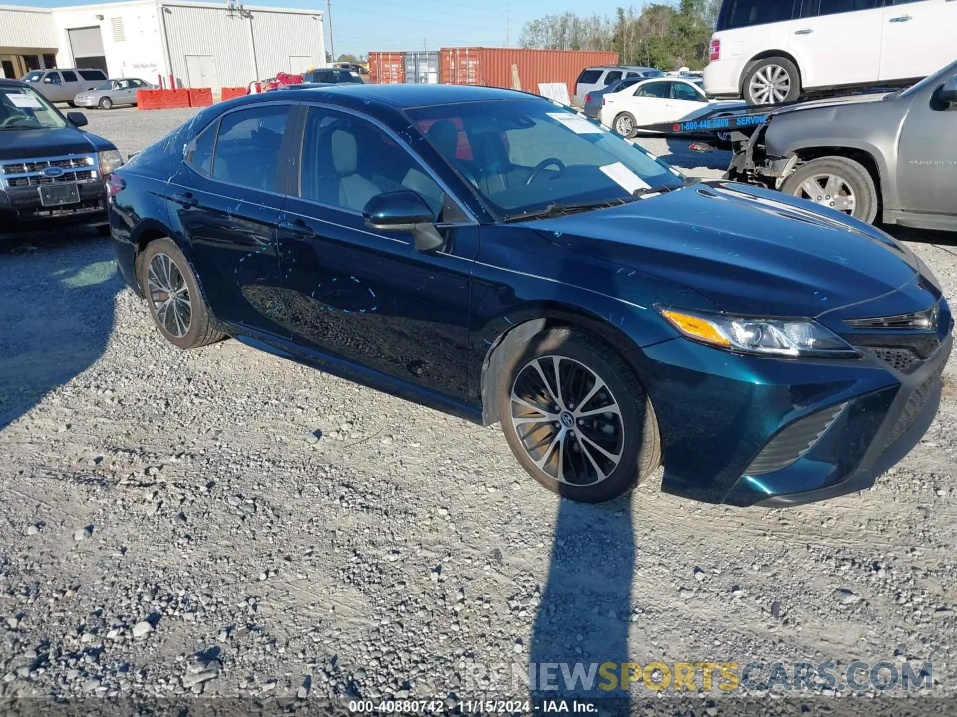1 Photograph of a damaged car 4T1B11HK9KU850380 TOYOTA CAMRY 2019