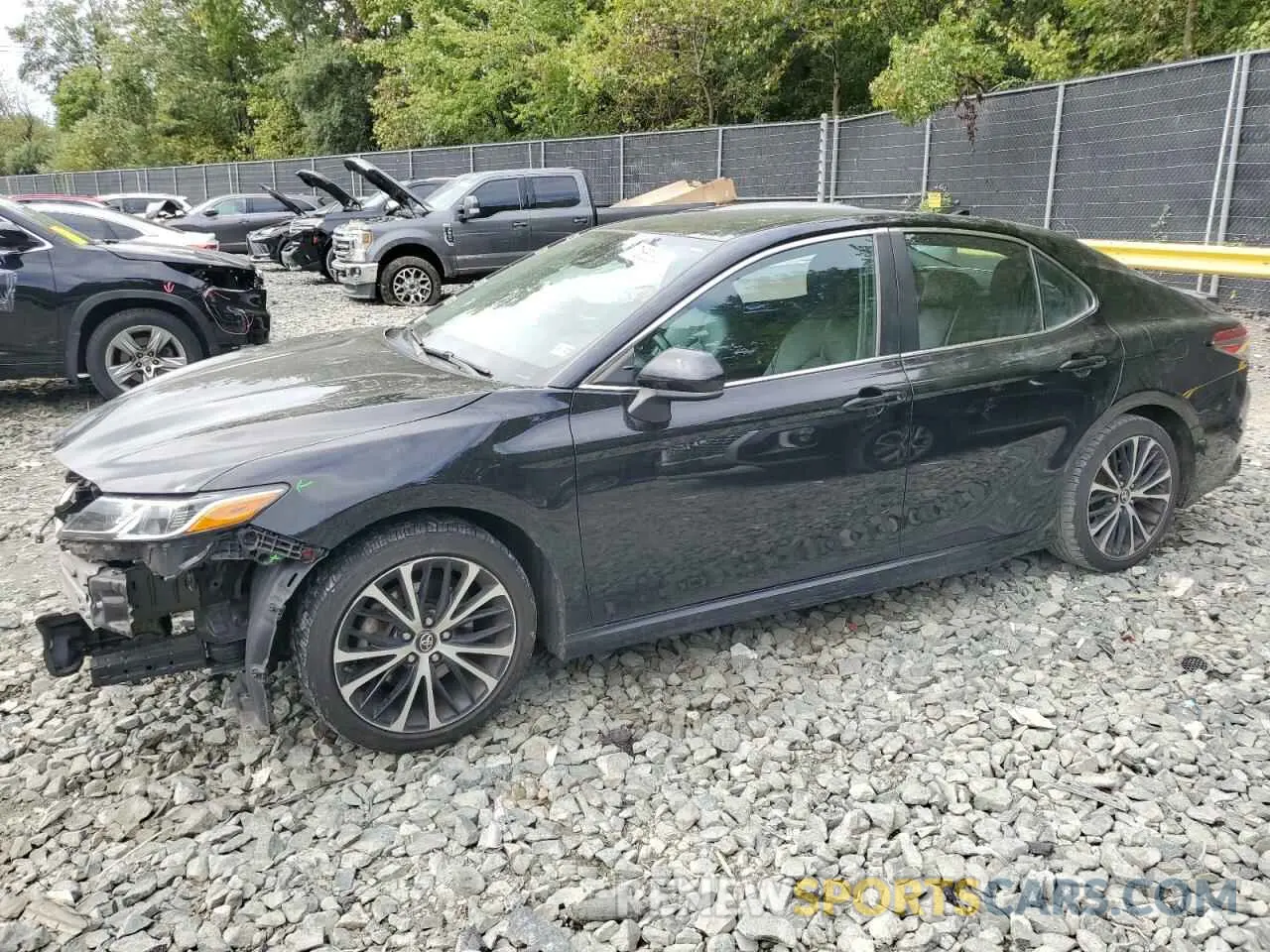 1 Photograph of a damaged car 4T1B11HK9KU851500 TOYOTA CAMRY 2019