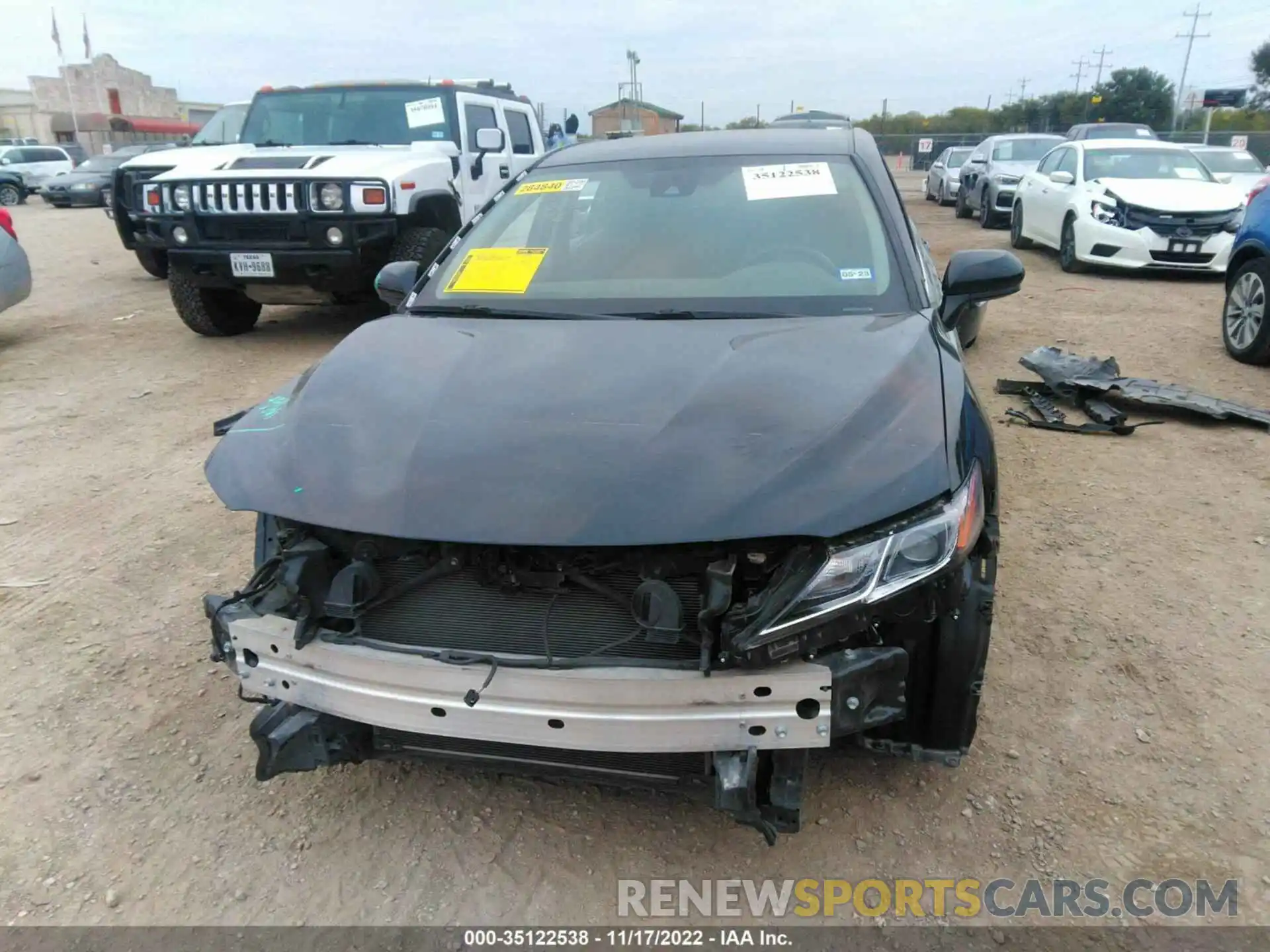 6 Photograph of a damaged car 4T1B11HK9KU852646 TOYOTA CAMRY 2019