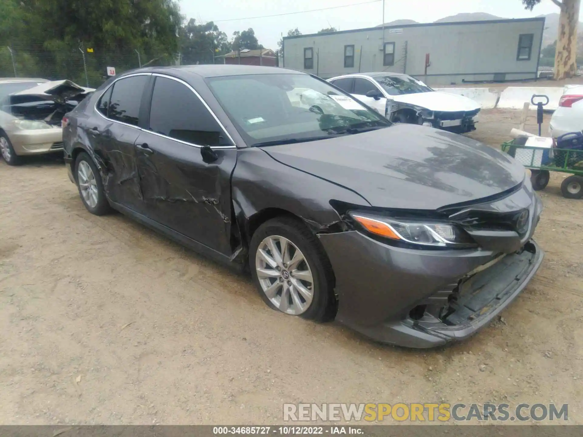 1 Photograph of a damaged car 4T1B11HK9KU854400 TOYOTA CAMRY 2019