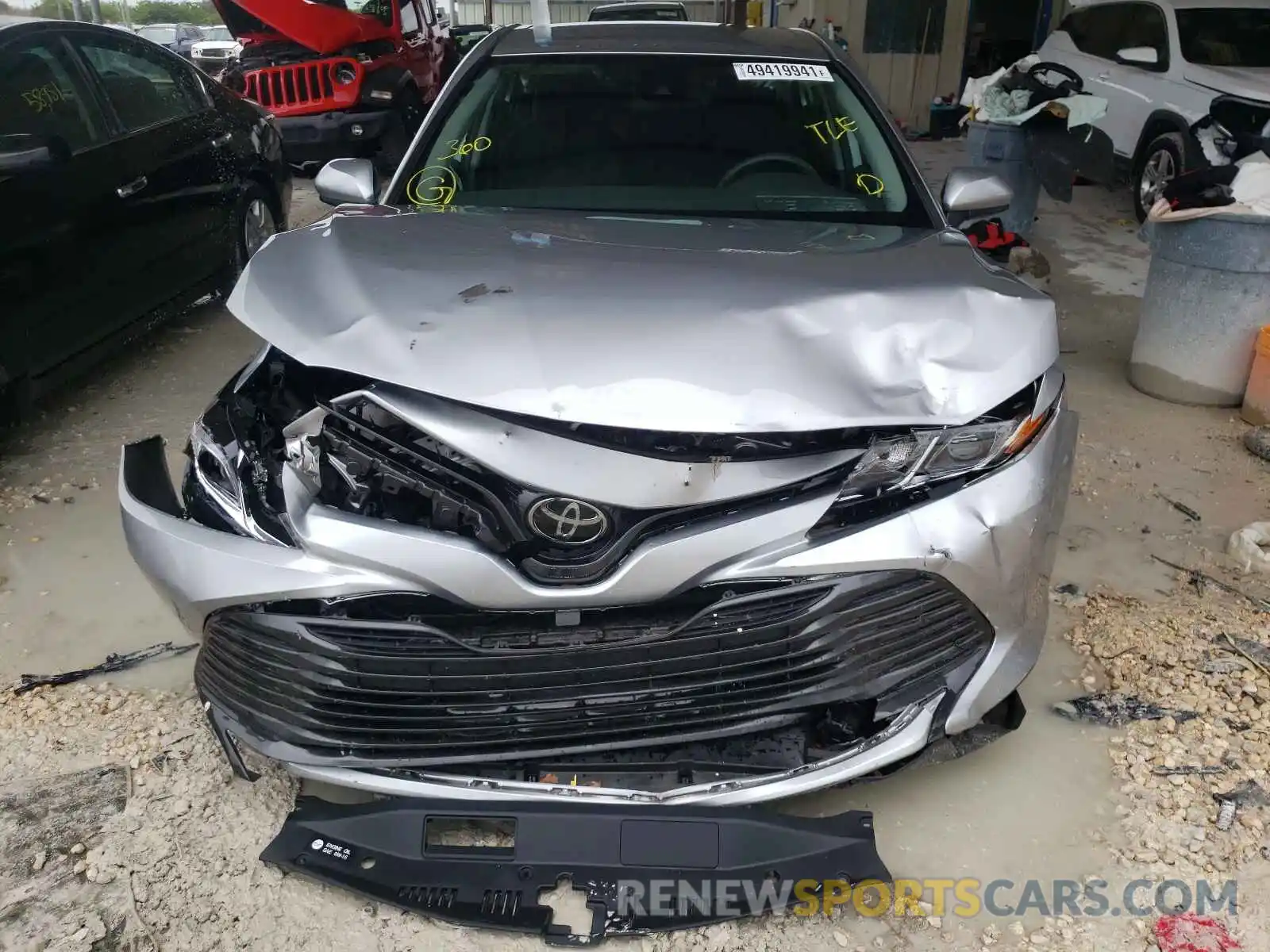 9 Photograph of a damaged car 4T1B11HK9KU854459 TOYOTA CAMRY 2019