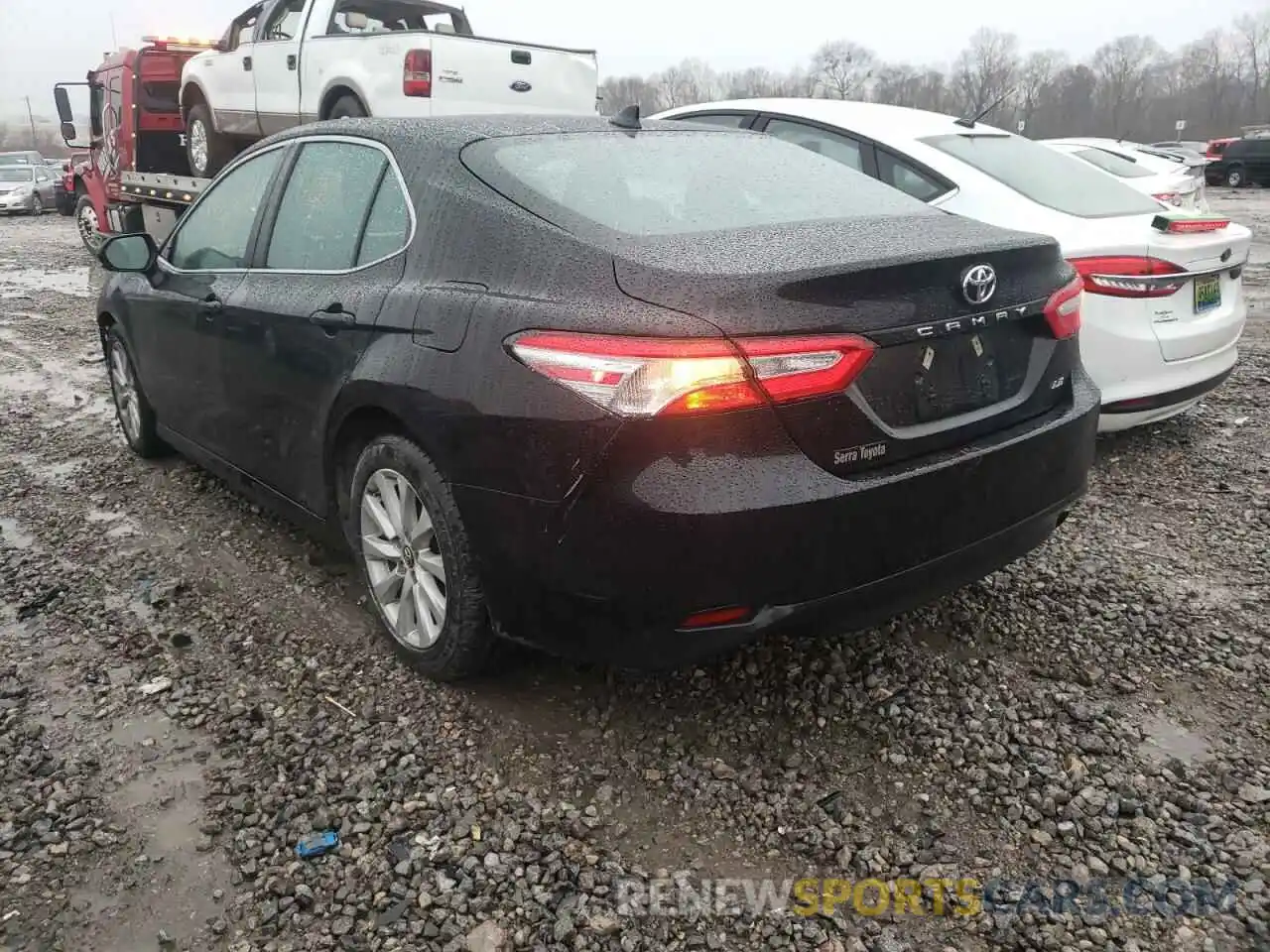 3 Photograph of a damaged car 4T1B11HK9KU854493 TOYOTA CAMRY 2019