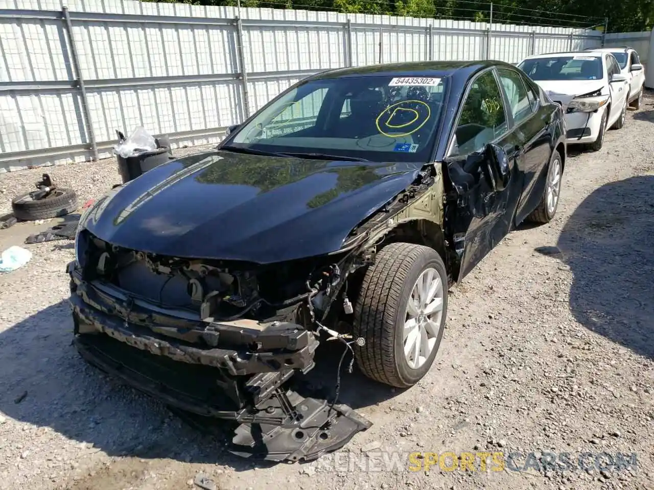 2 Photograph of a damaged car 4T1B11HK9KU855479 TOYOTA CAMRY 2019