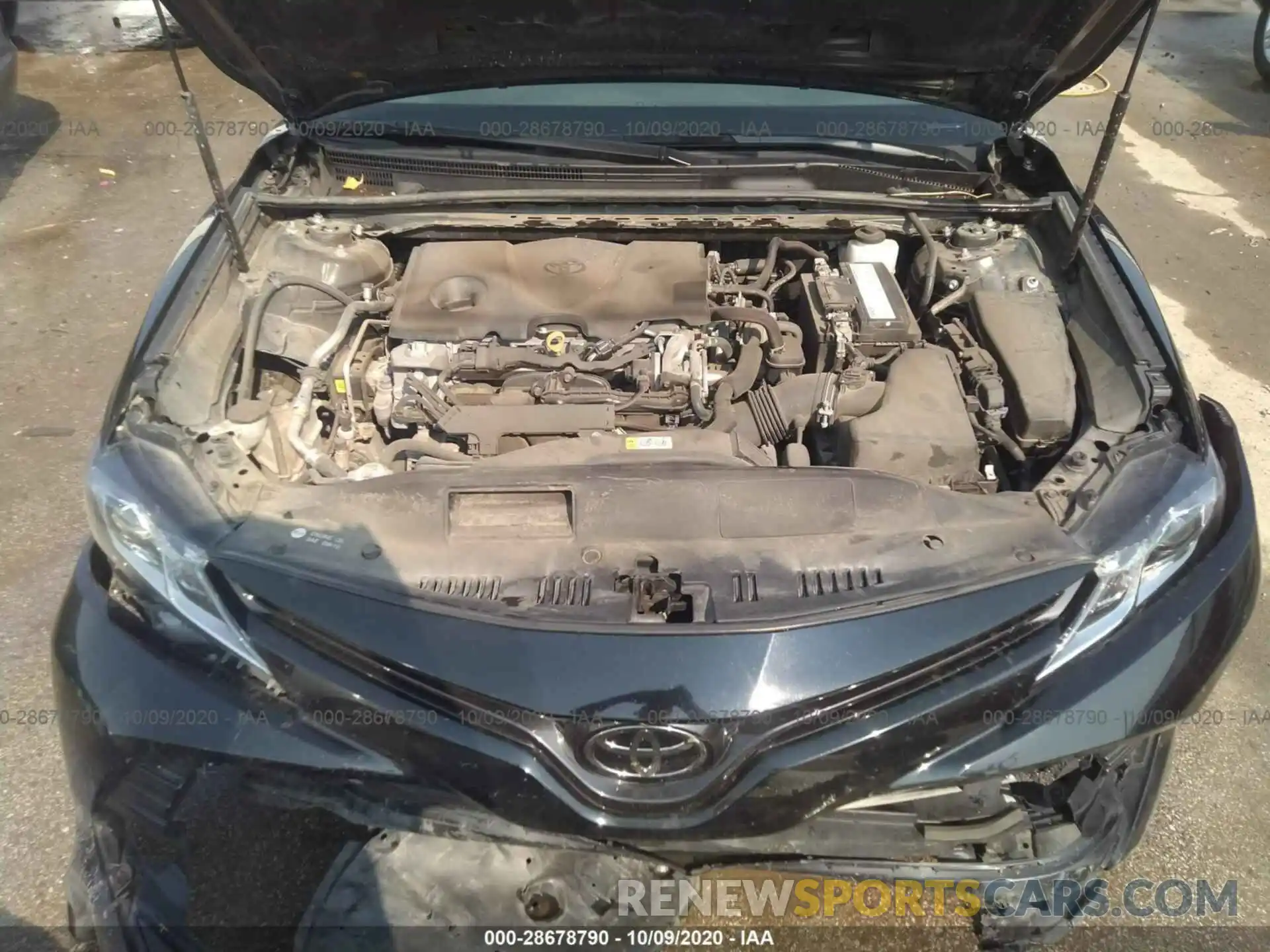 10 Photograph of a damaged car 4T1B11HKXKU162226 TOYOTA CAMRY 2019