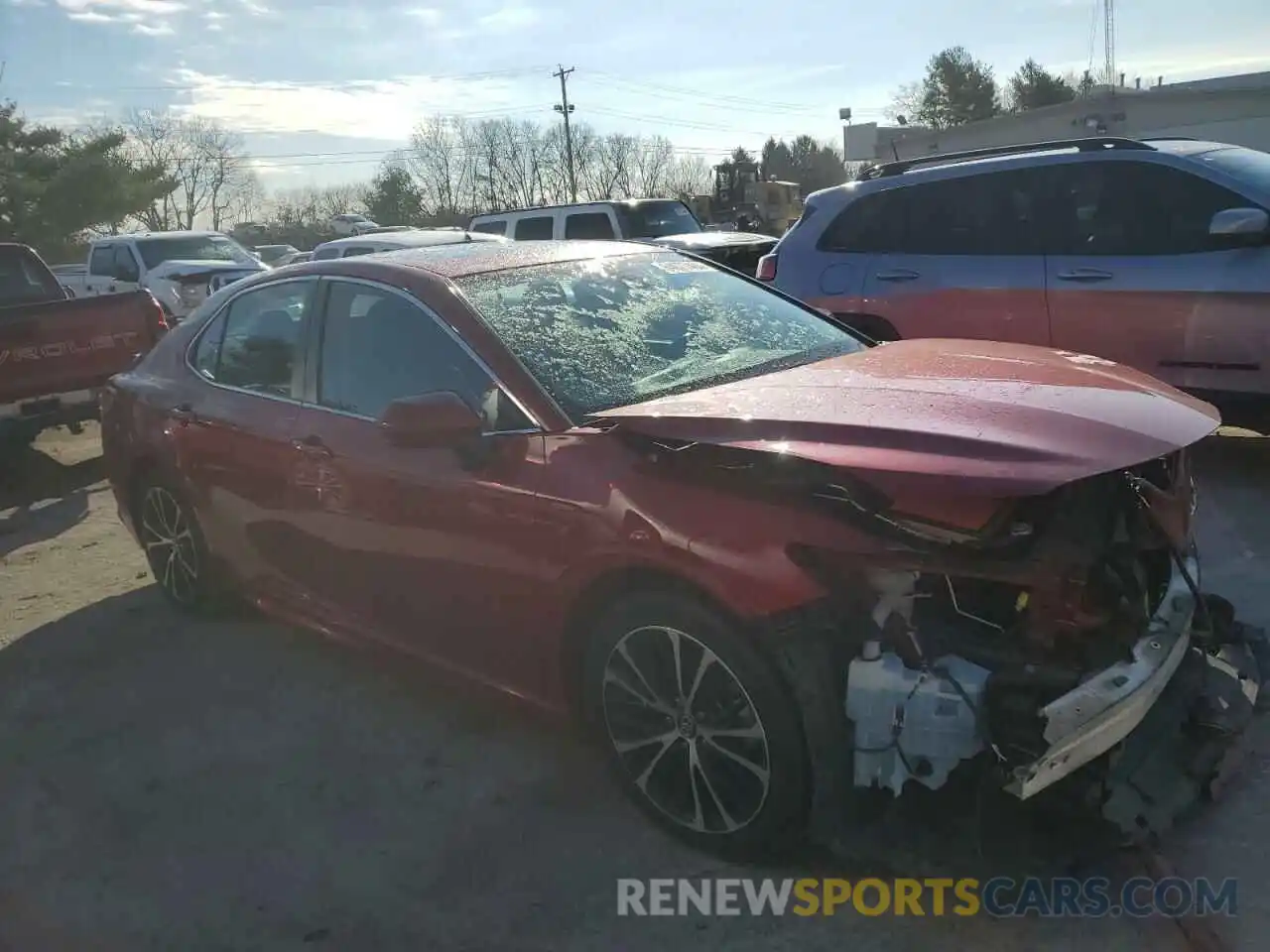 4 Photograph of a damaged car 4T1B11HKXKU163229 TOYOTA CAMRY 2019