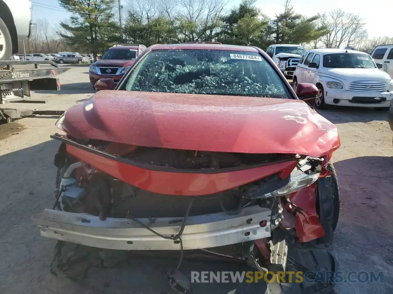 5 Photograph of a damaged car 4T1B11HKXKU163229 TOYOTA CAMRY 2019