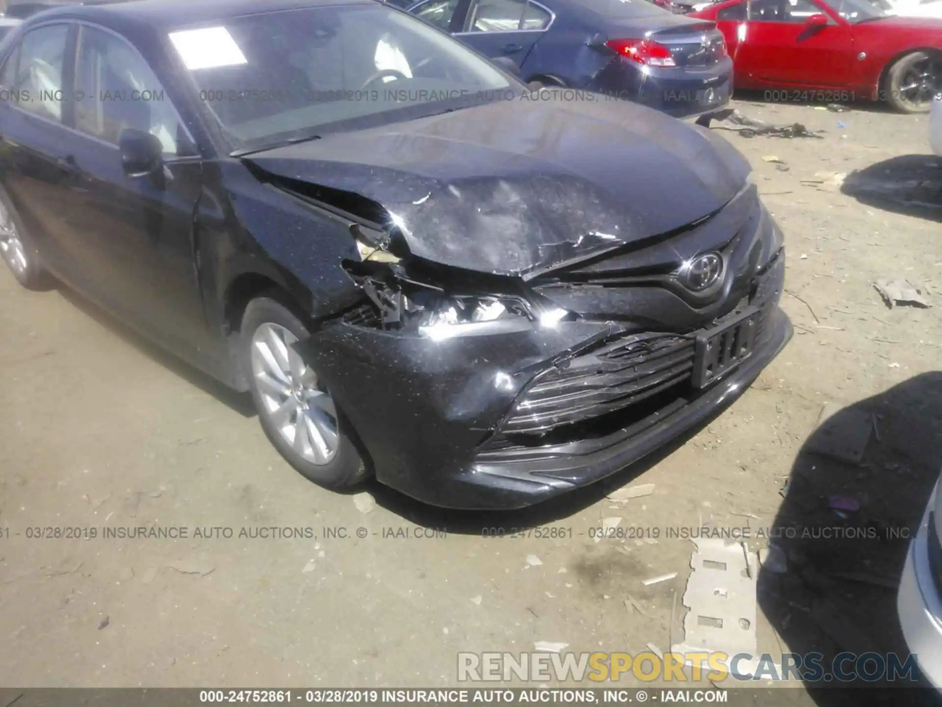 6 Photograph of a damaged car 4T1B11HKXKU164672 TOYOTA CAMRY 2019