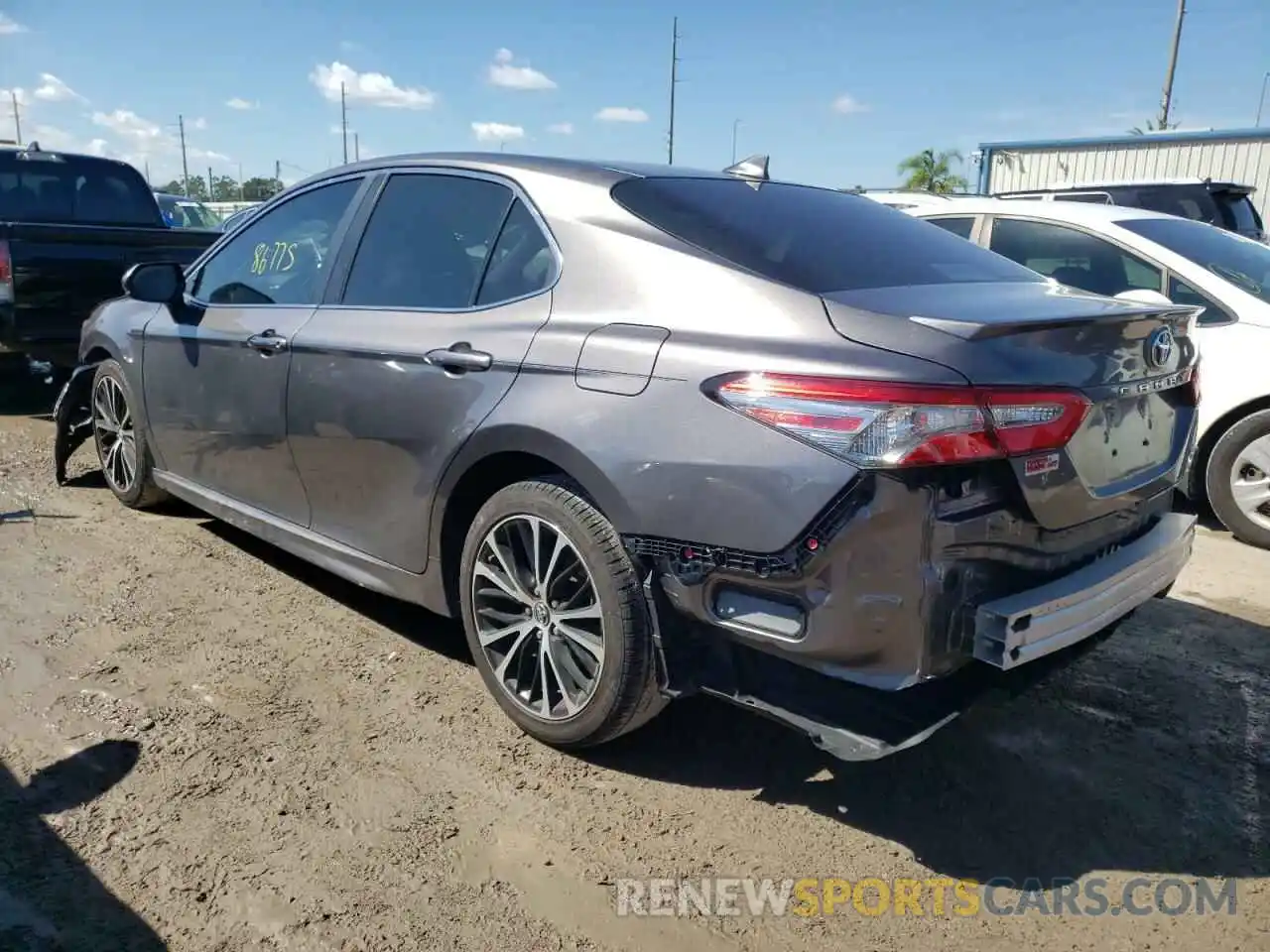 3 Photograph of a damaged car 4T1B11HKXKU164851 TOYOTA CAMRY 2019