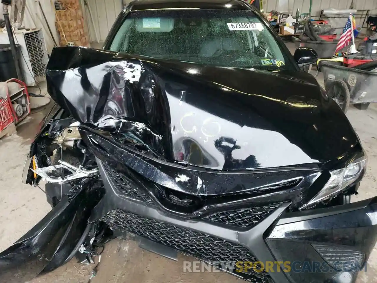 7 Photograph of a damaged car 4T1B11HKXKU166275 TOYOTA CAMRY 2019