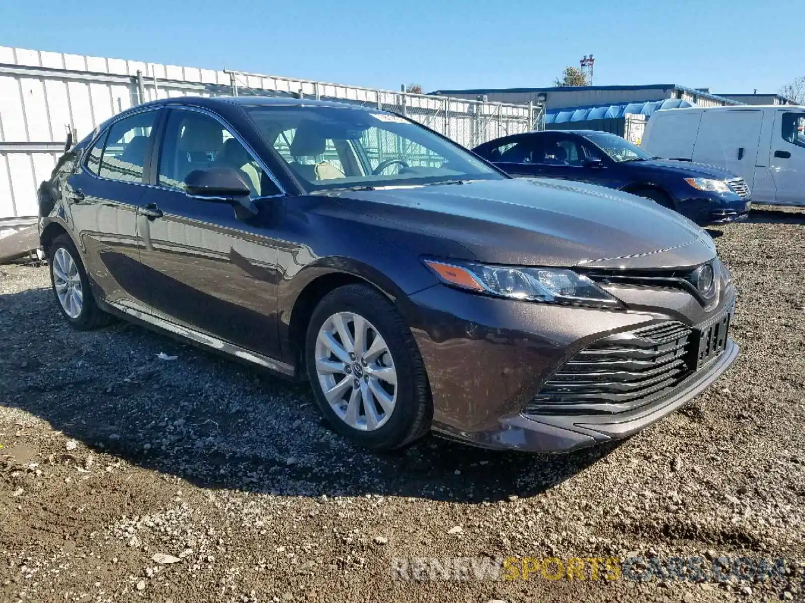 1 Photograph of a damaged car 4T1B11HKXKU168124 TOYOTA CAMRY 2019