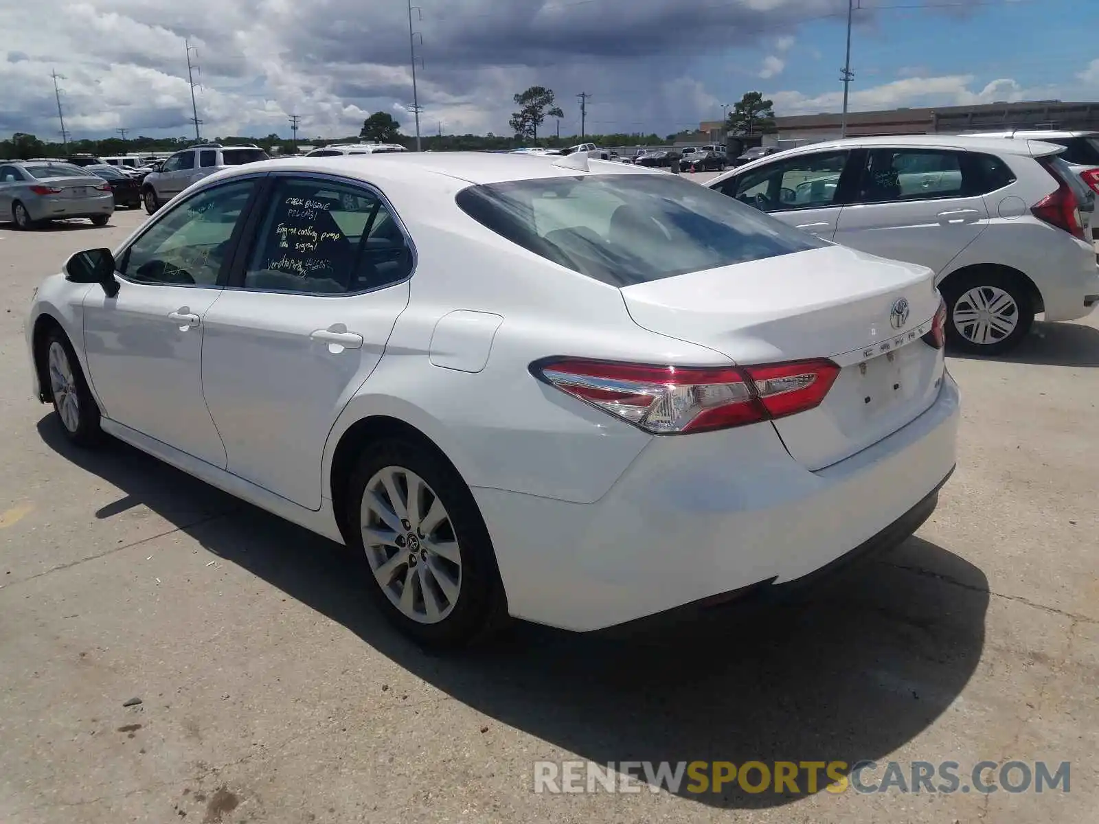 3 Photograph of a damaged car 4T1B11HKXKU168964 TOYOTA CAMRY 2019