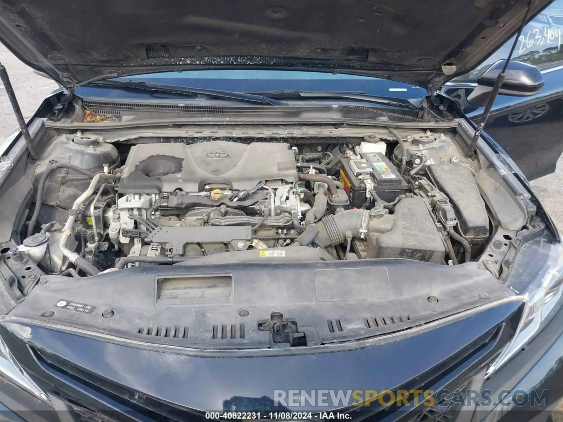 10 Photograph of a damaged car 4T1B11HKXKU174098 TOYOTA CAMRY 2019