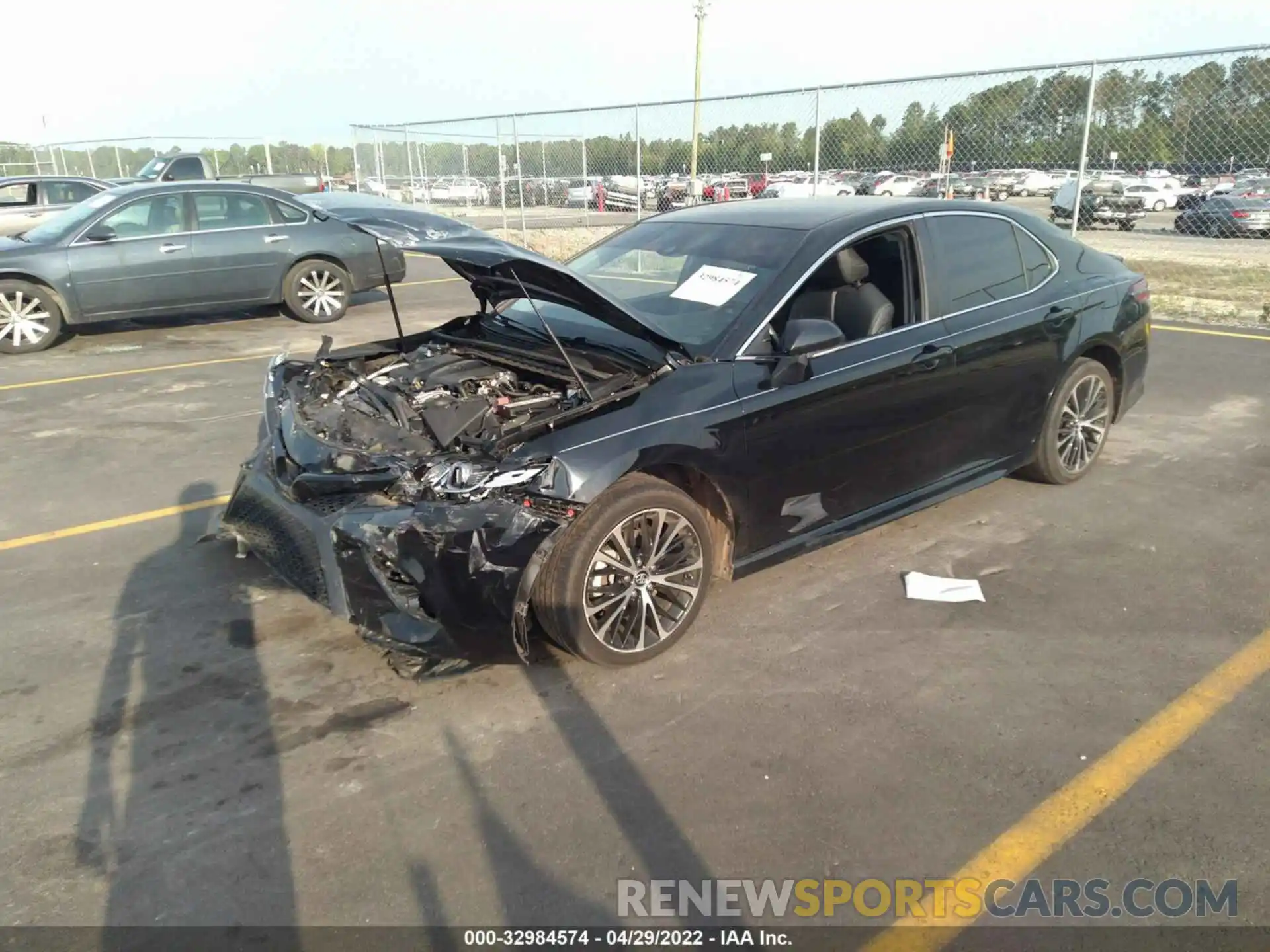 2 Photograph of a damaged car 4T1B11HKXKU179527 TOYOTA CAMRY 2019