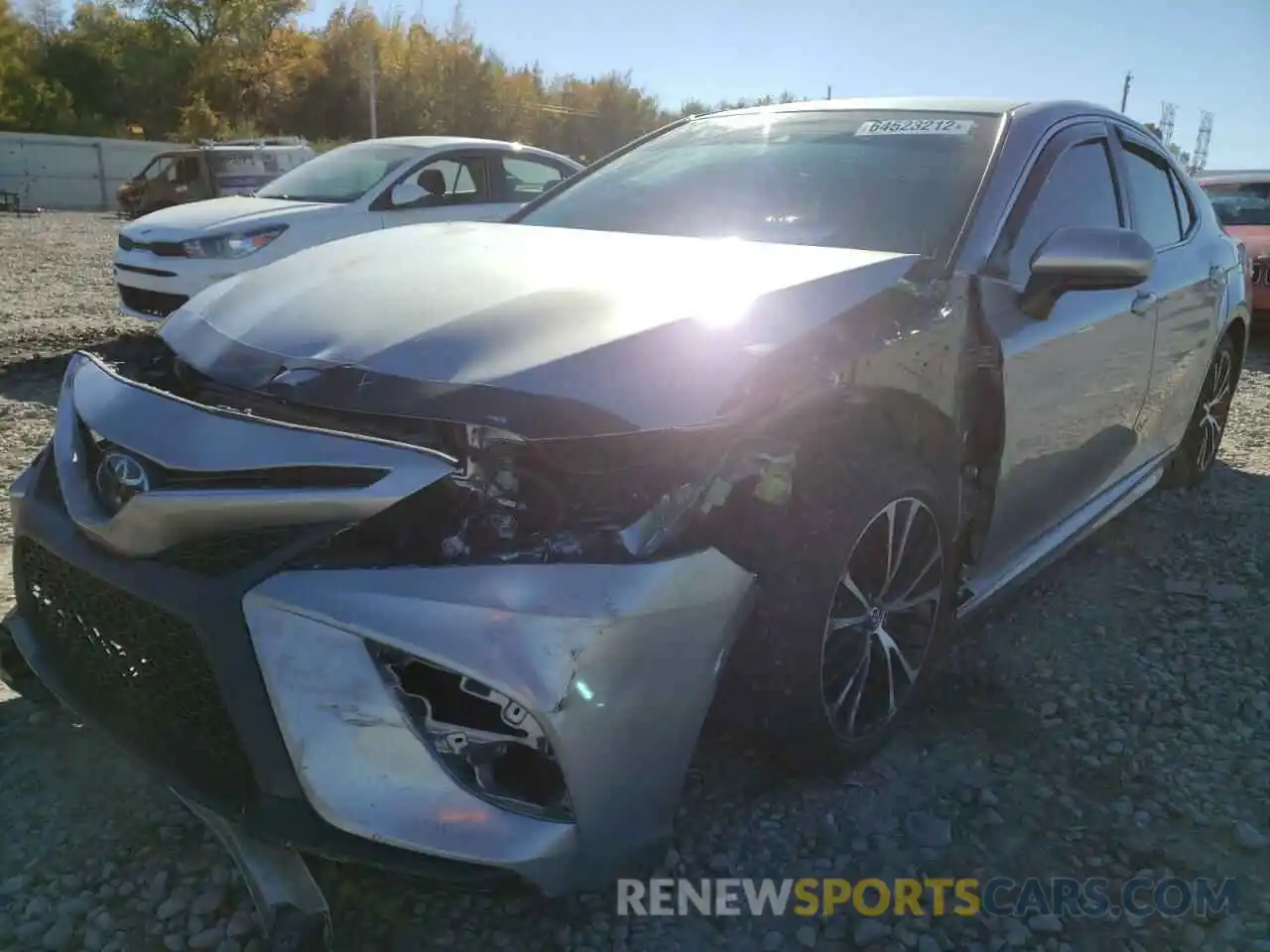 2 Photograph of a damaged car 4T1B11HKXKU186963 TOYOTA CAMRY 2019