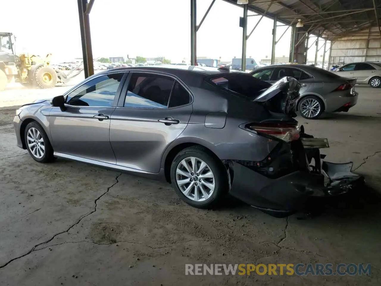 2 Photograph of a damaged car 4T1B11HKXKU190589 TOYOTA CAMRY 2019