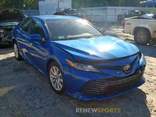 1 Photograph of a damaged car 4T1B11HKXKU196795 TOYOTA CAMRY 2019