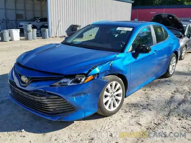 2 Photograph of a damaged car 4T1B11HKXKU196795 TOYOTA CAMRY 2019