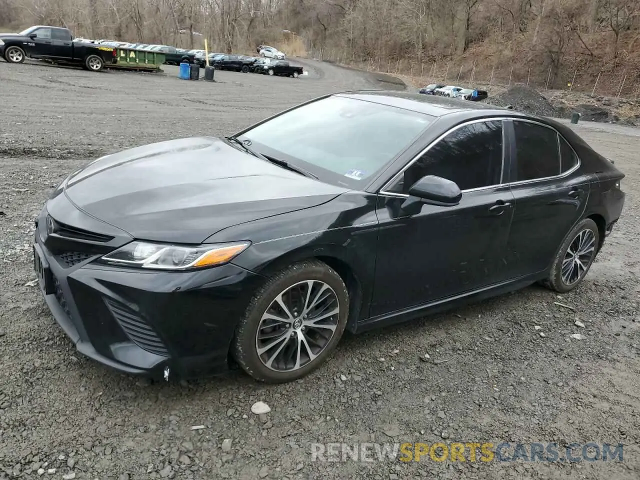1 Photograph of a damaged car 4T1B11HKXKU198627 TOYOTA CAMRY 2019