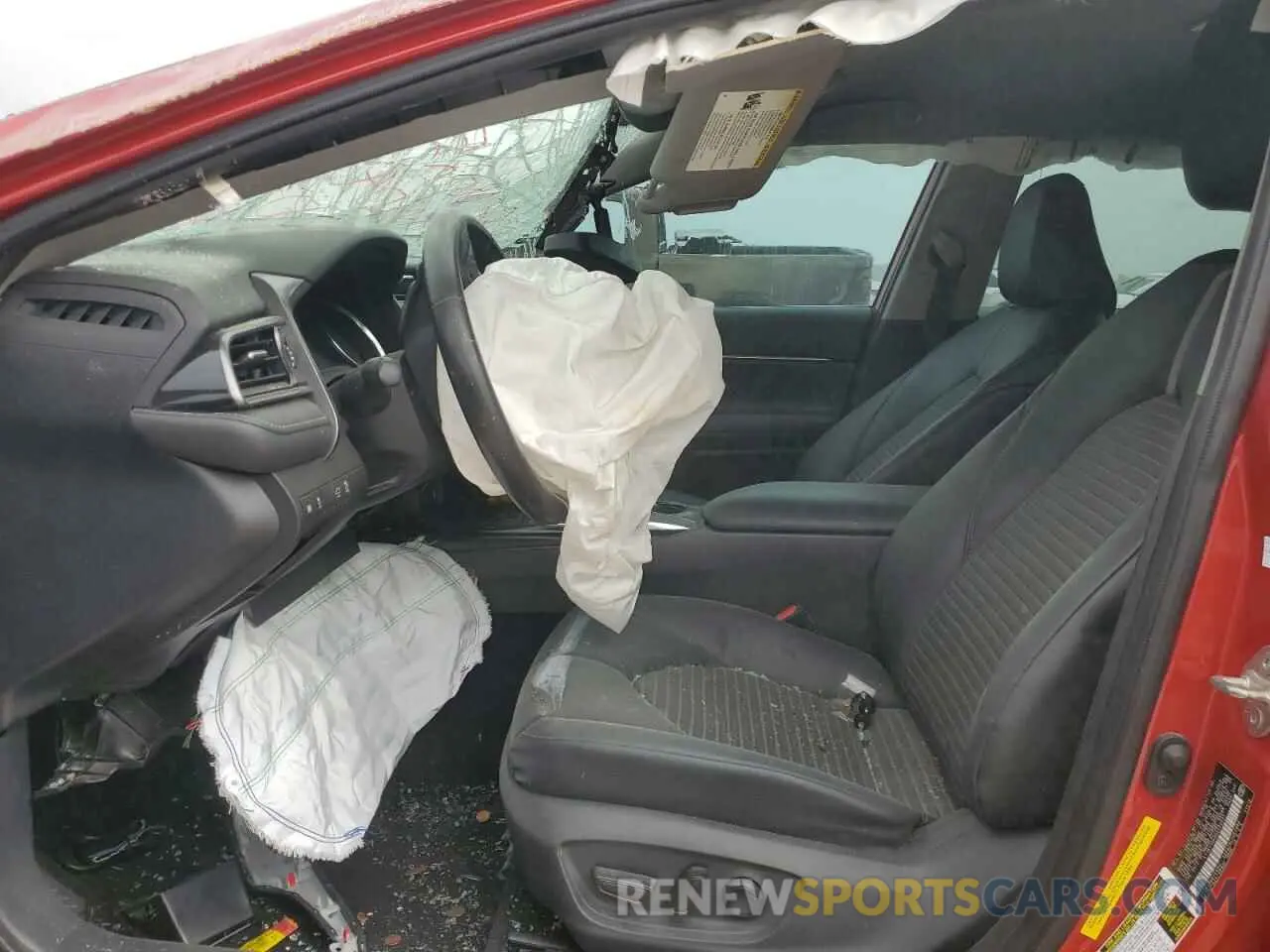 7 Photograph of a damaged car 4T1B11HKXKU202627 TOYOTA CAMRY 2019