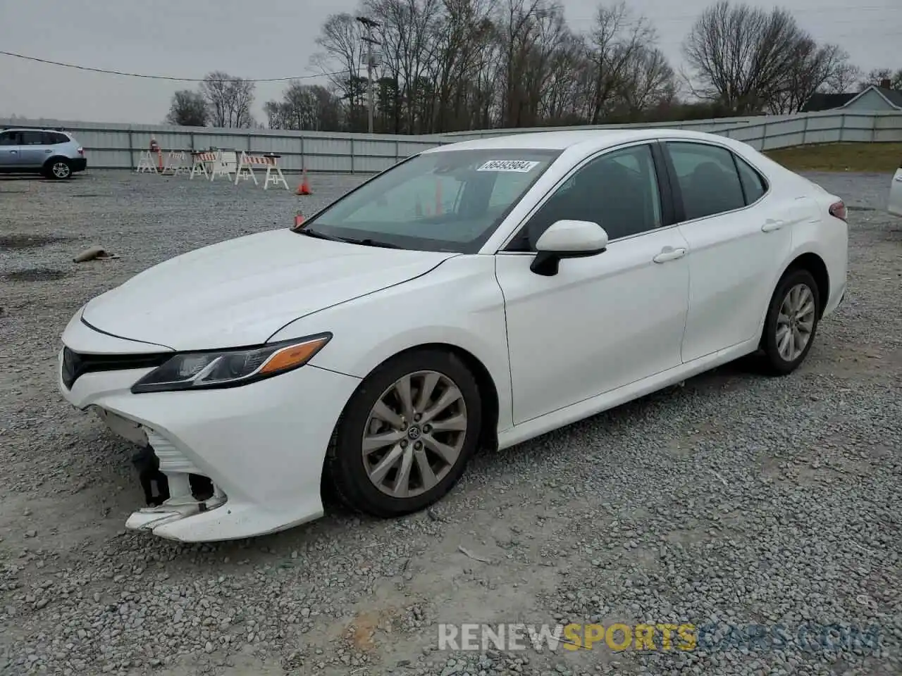 1 Photograph of a damaged car 4T1B11HKXKU207259 TOYOTA CAMRY 2019