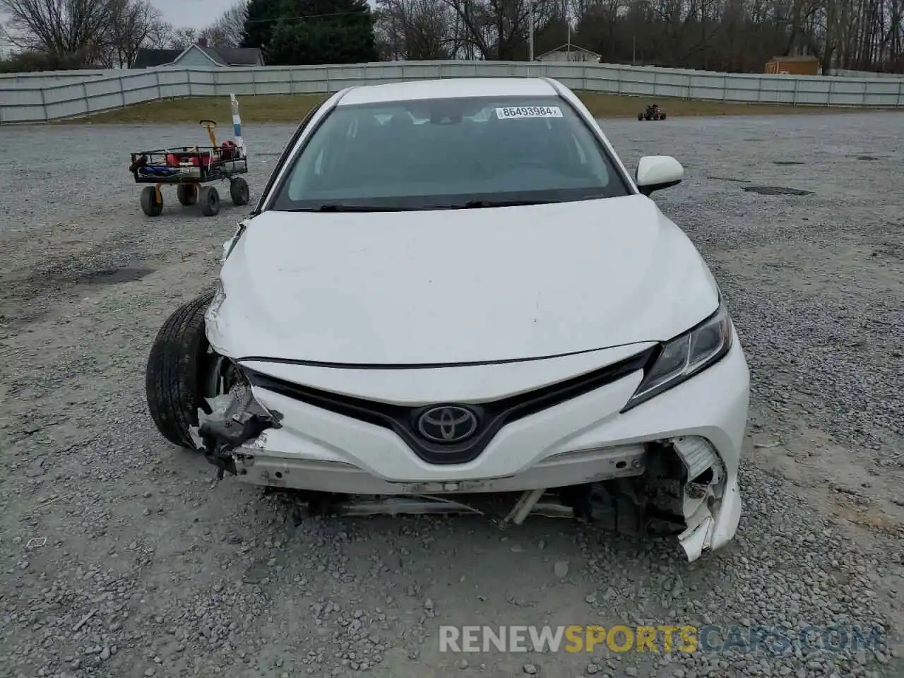 5 Photograph of a damaged car 4T1B11HKXKU207259 TOYOTA CAMRY 2019