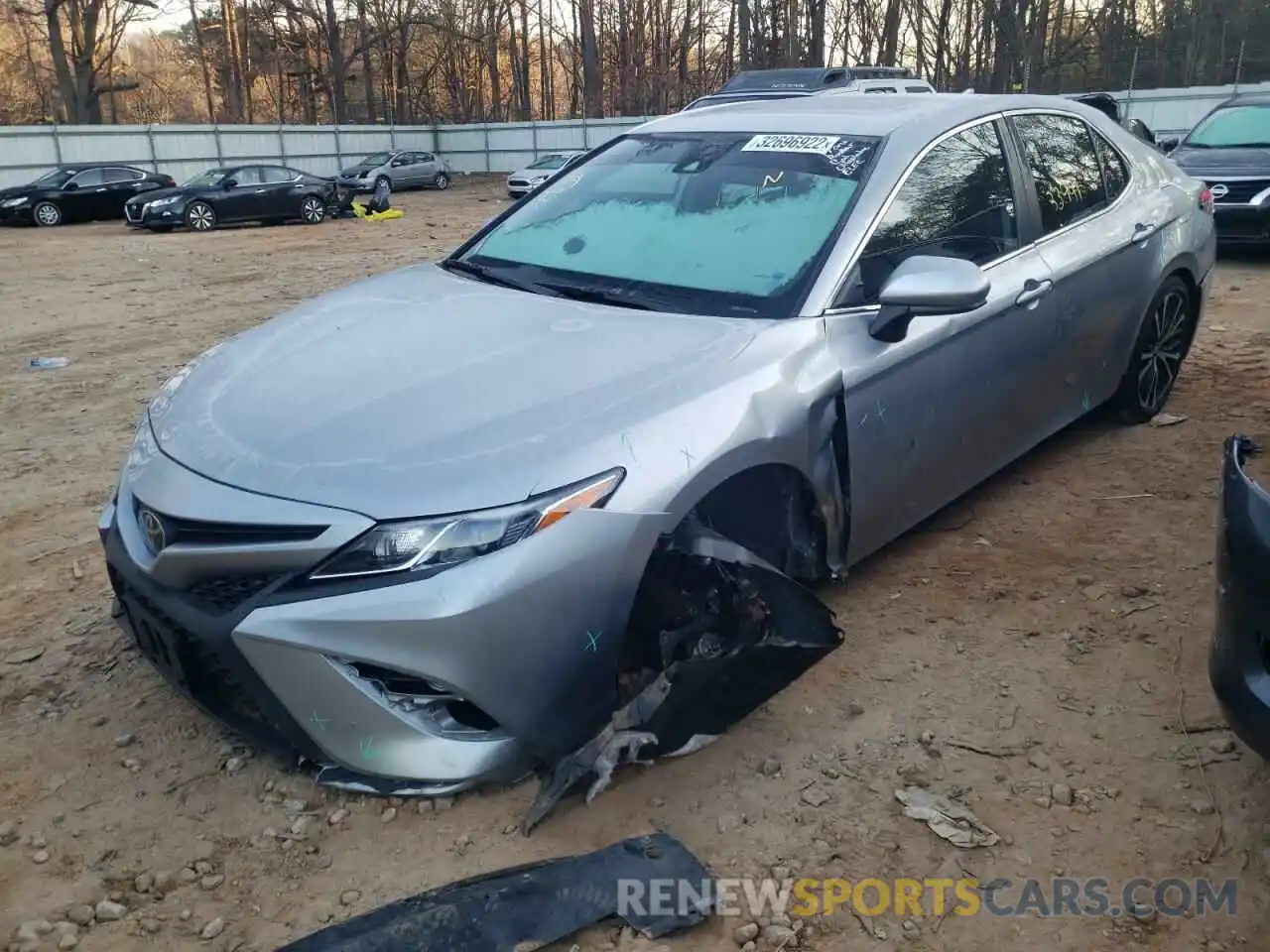 2 Photograph of a damaged car 4T1B11HKXKU212235 TOYOTA CAMRY 2019