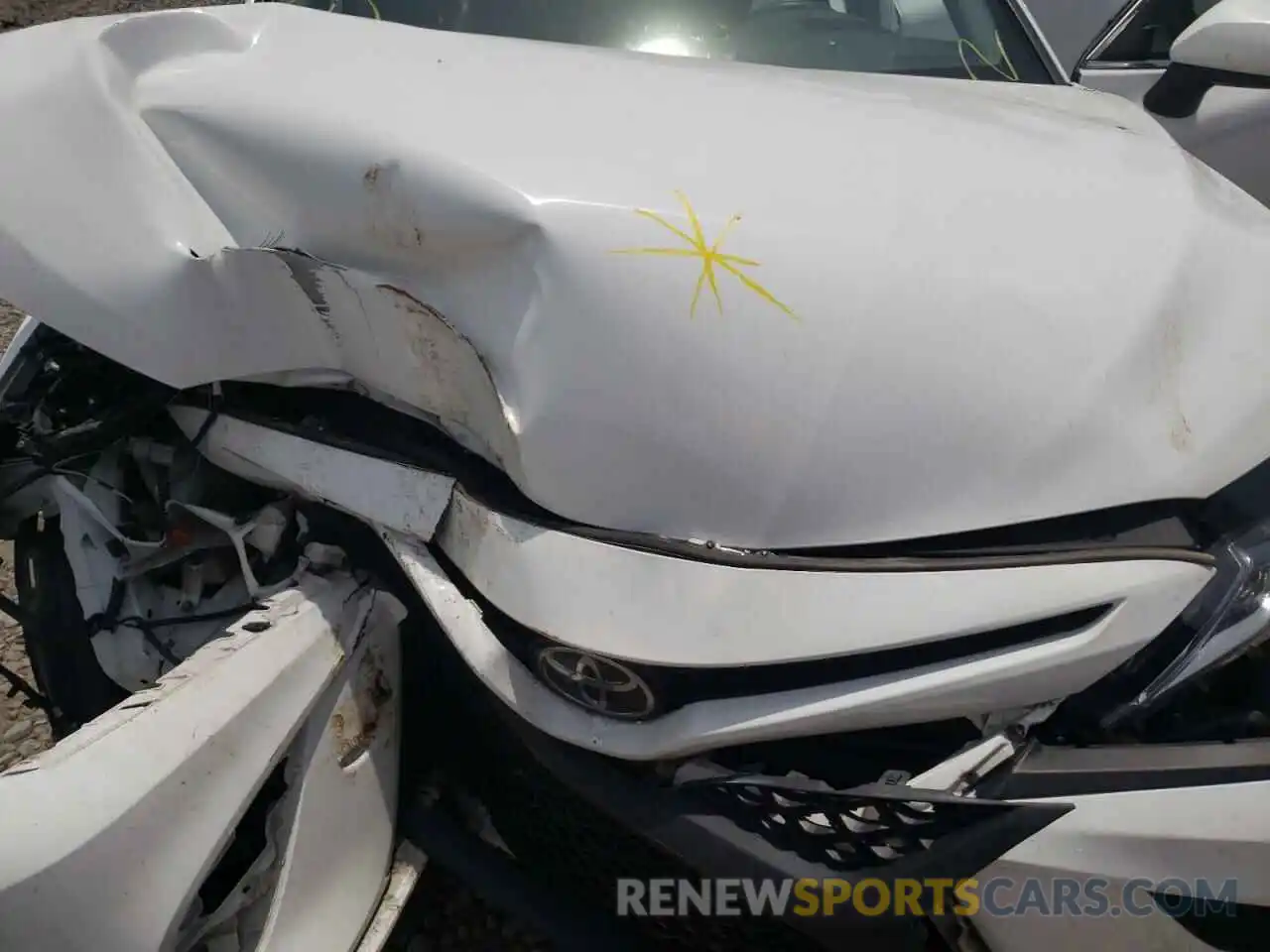 7 Photograph of a damaged car 4T1B11HKXKU215443 TOYOTA CAMRY 2019