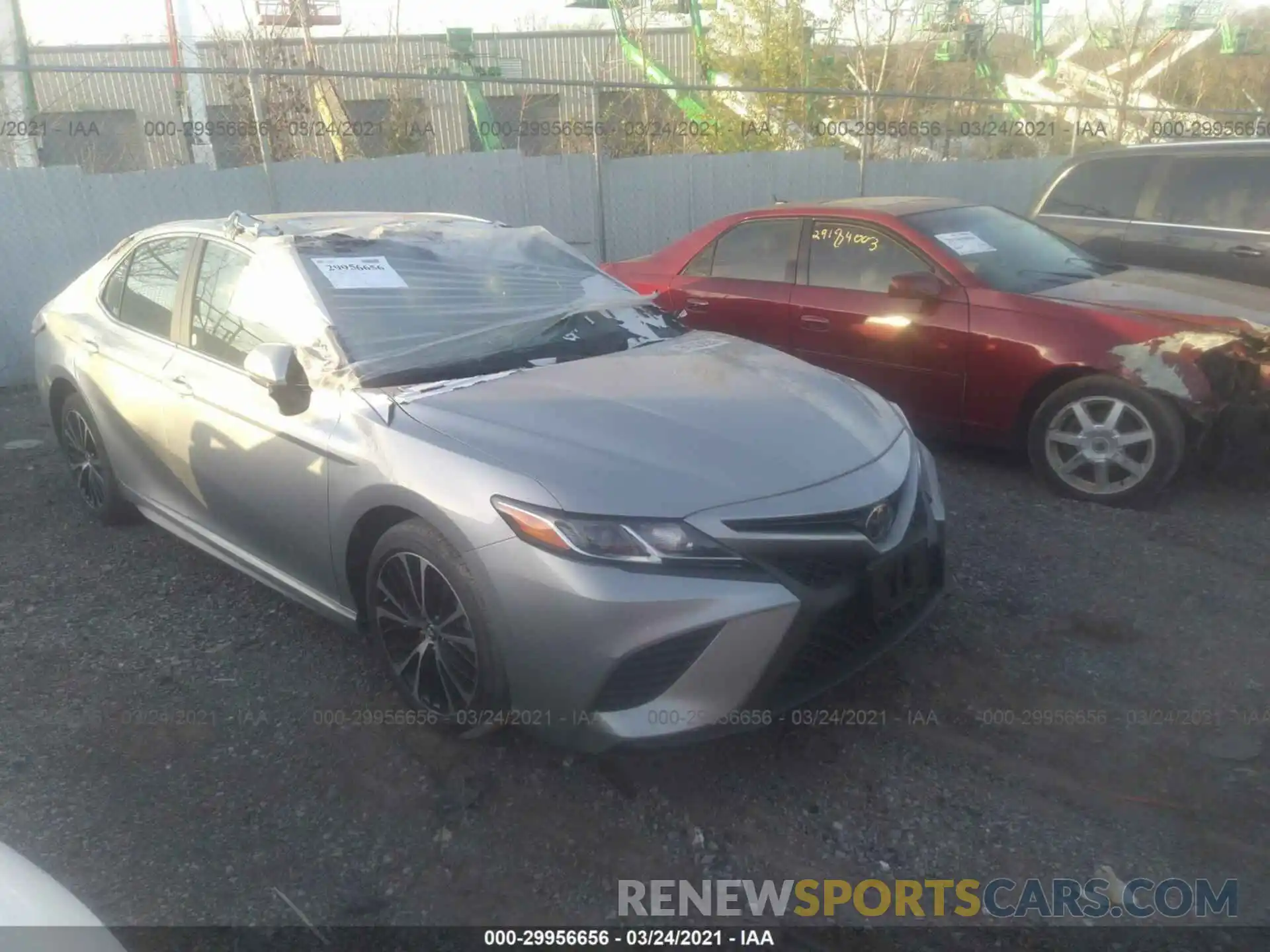 1 Photograph of a damaged car 4T1B11HKXKU216382 TOYOTA CAMRY 2019