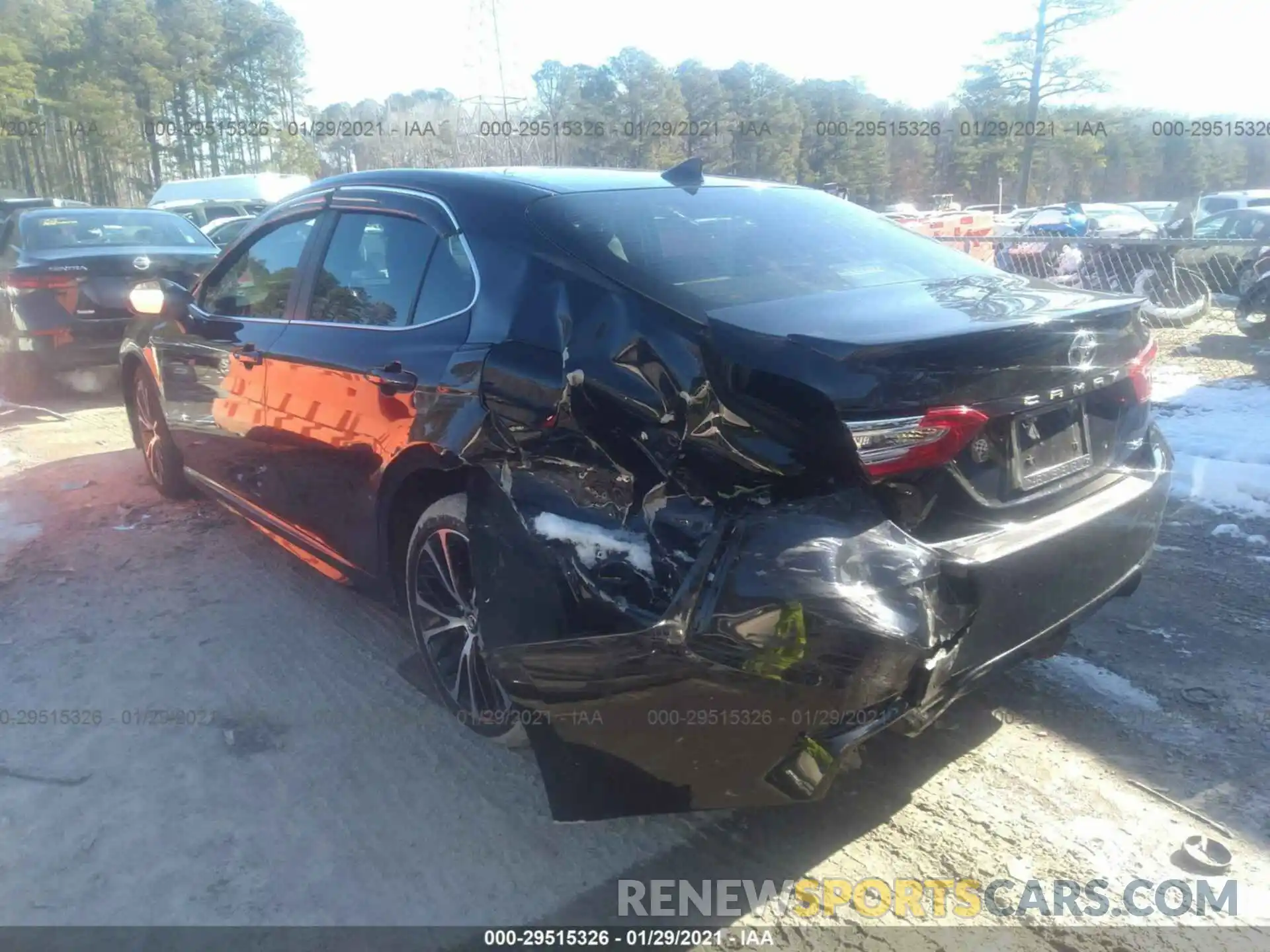 3 Photograph of a damaged car 4T1B11HKXKU222909 TOYOTA CAMRY 2019