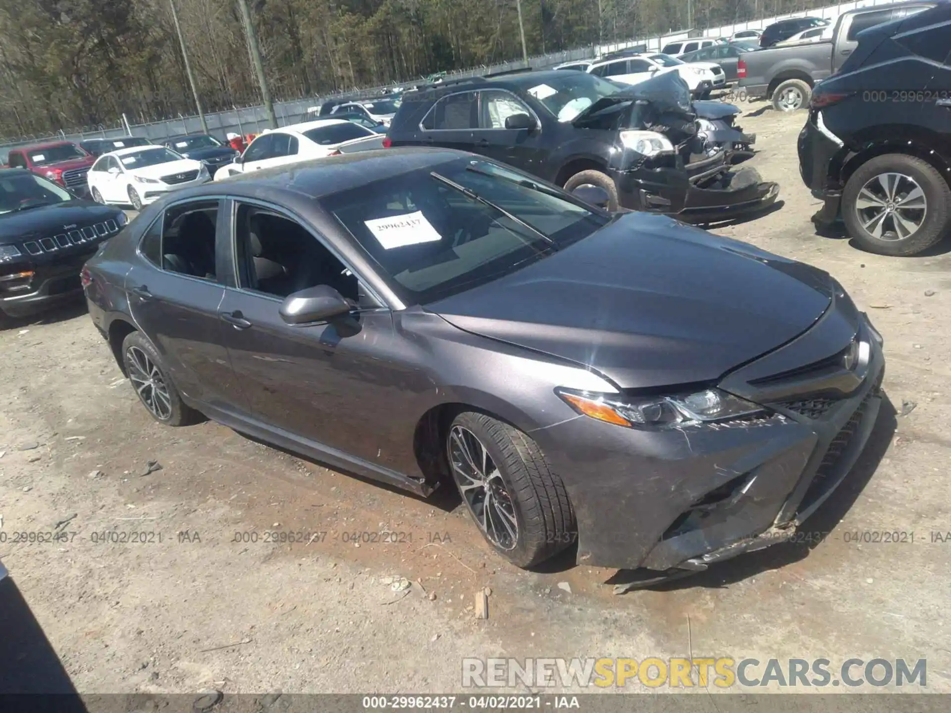 1 Photograph of a damaged car 4T1B11HKXKU230878 TOYOTA CAMRY 2019