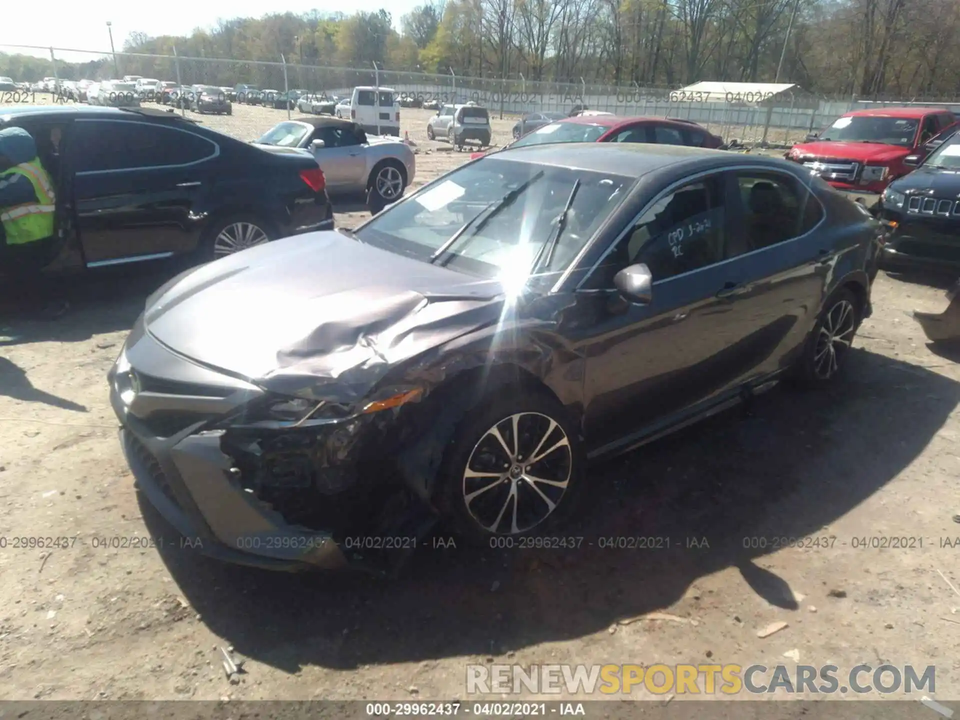 2 Photograph of a damaged car 4T1B11HKXKU230878 TOYOTA CAMRY 2019