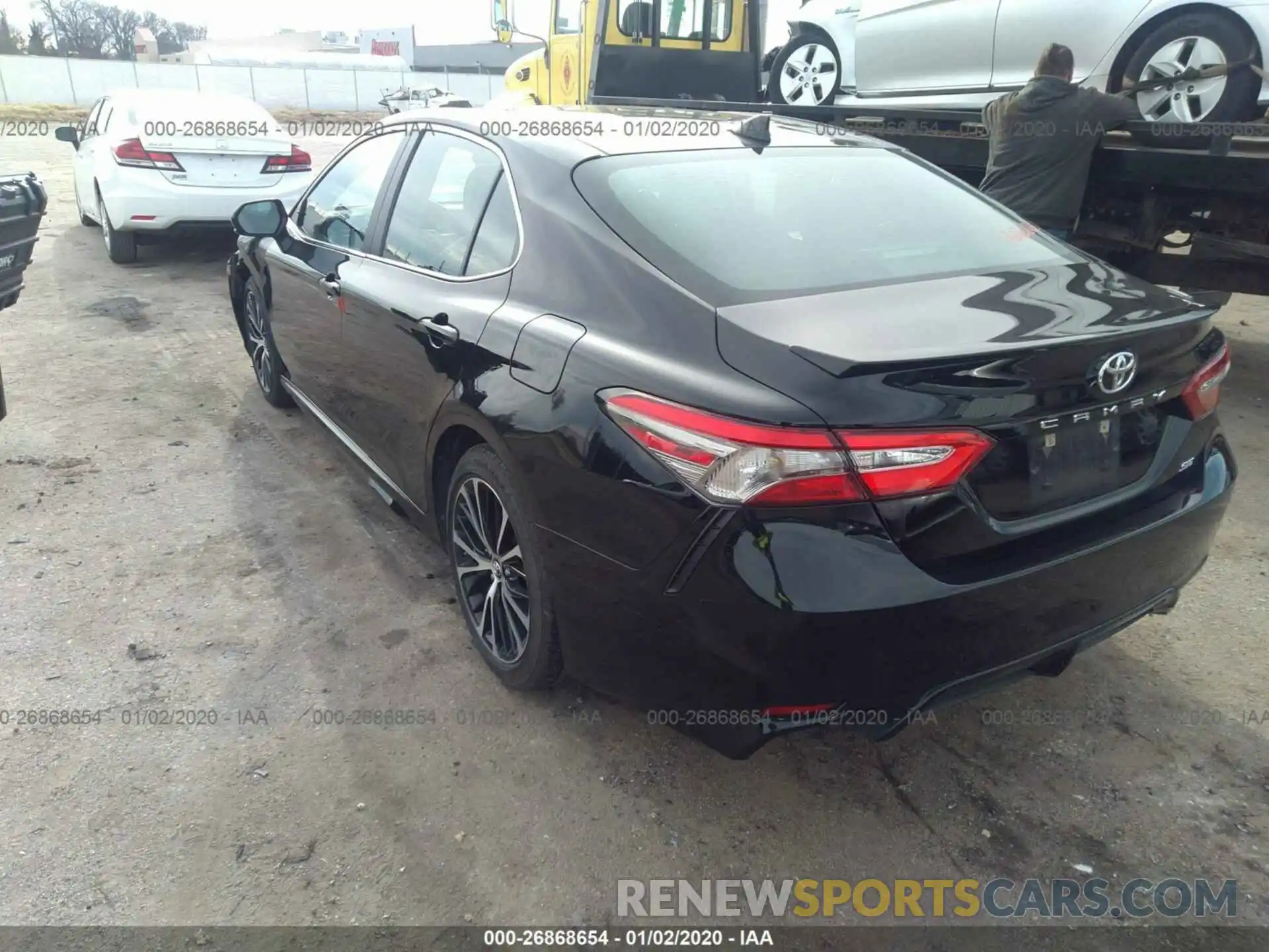 3 Photograph of a damaged car 4T1B11HKXKU232291 TOYOTA CAMRY 2019