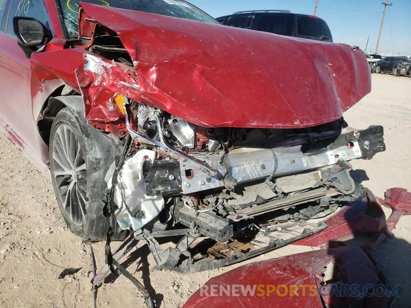 9 Photograph of a damaged car 4T1B11HKXKU232839 TOYOTA CAMRY 2019