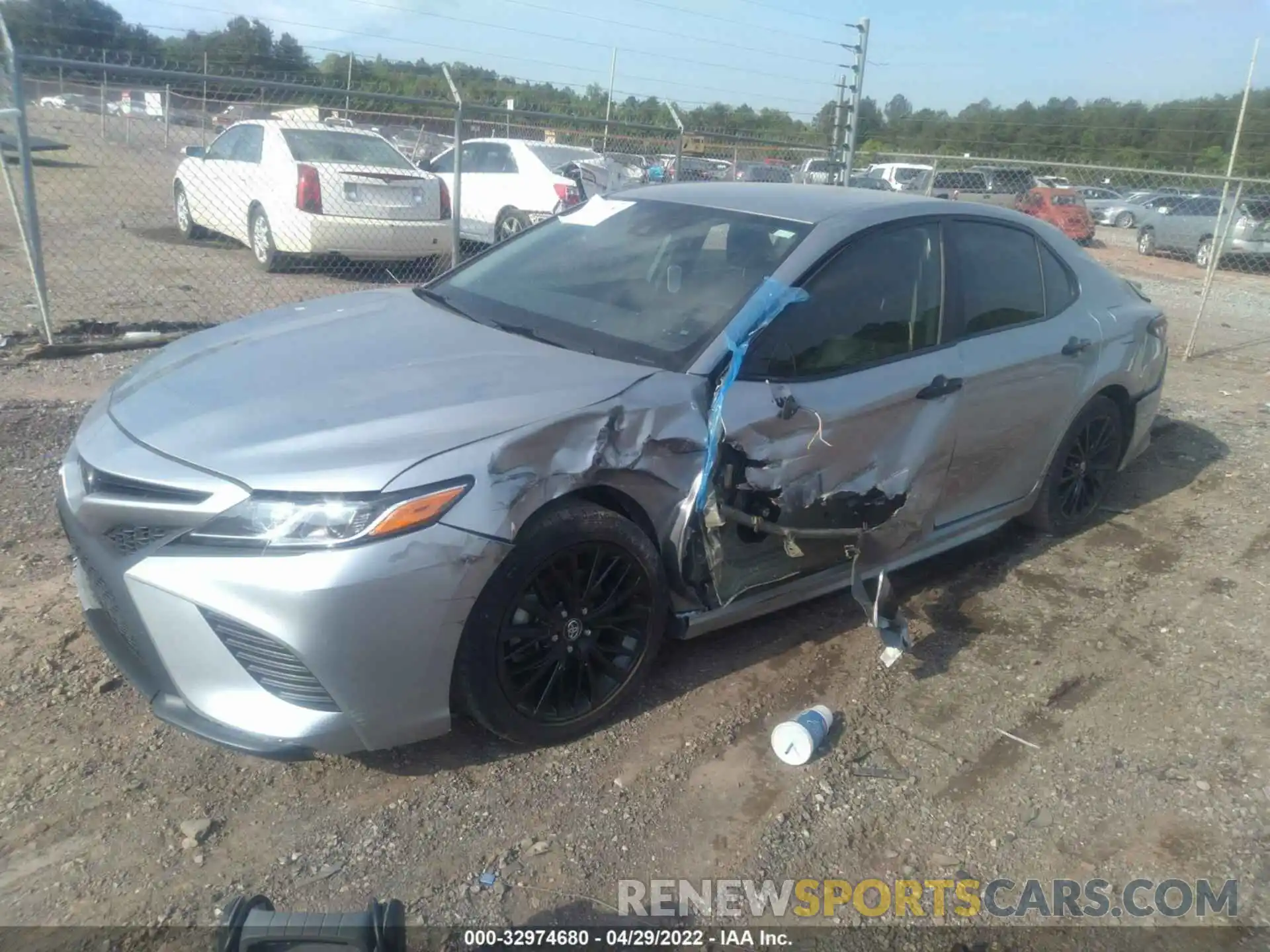 2 Photograph of a damaged car 4T1B11HKXKU234414 TOYOTA CAMRY 2019