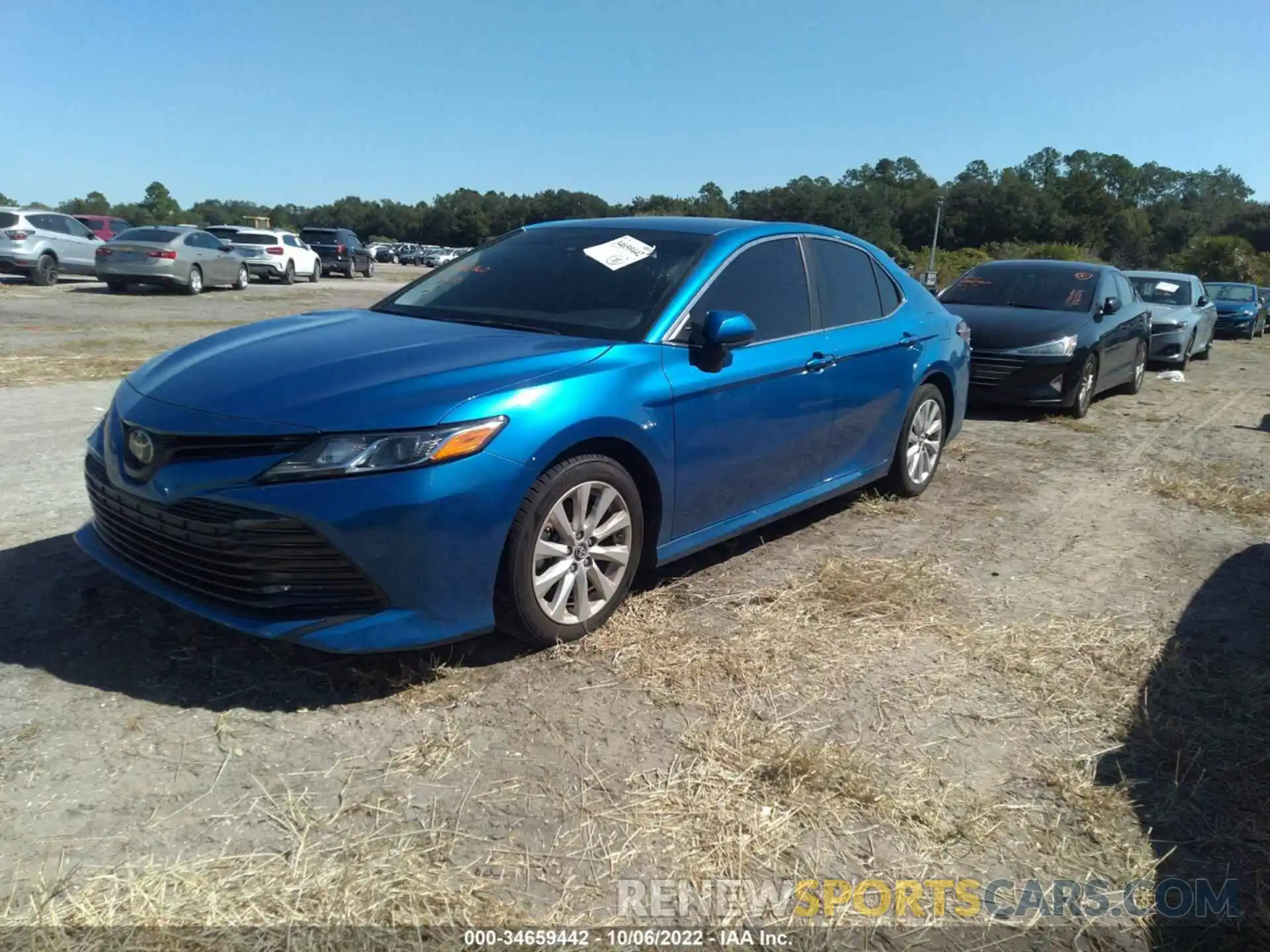 2 Photograph of a damaged car 4T1B11HKXKU234722 TOYOTA CAMRY 2019