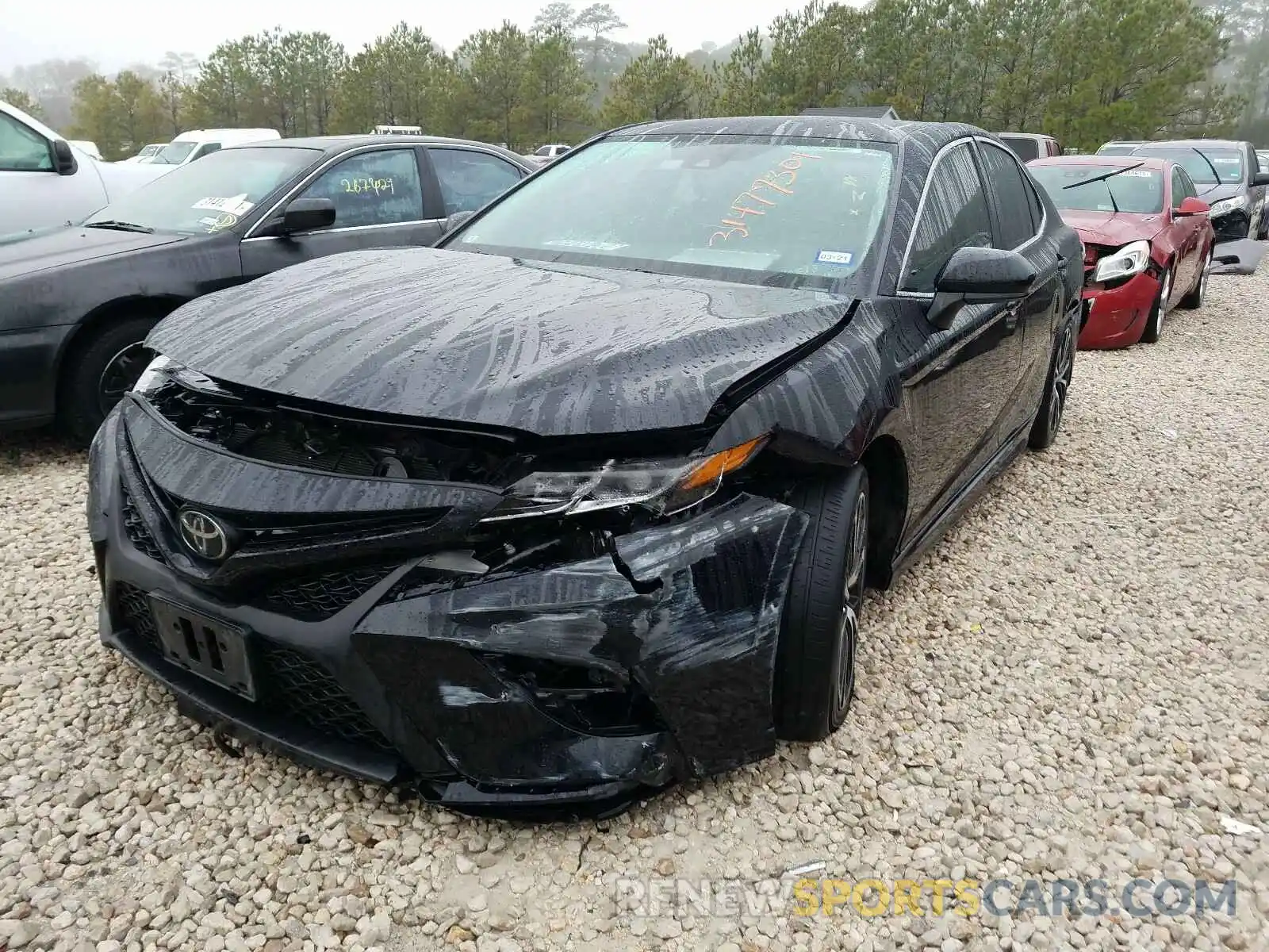 2 Photograph of a damaged car 4T1B11HKXKU234848 TOYOTA CAMRY 2019