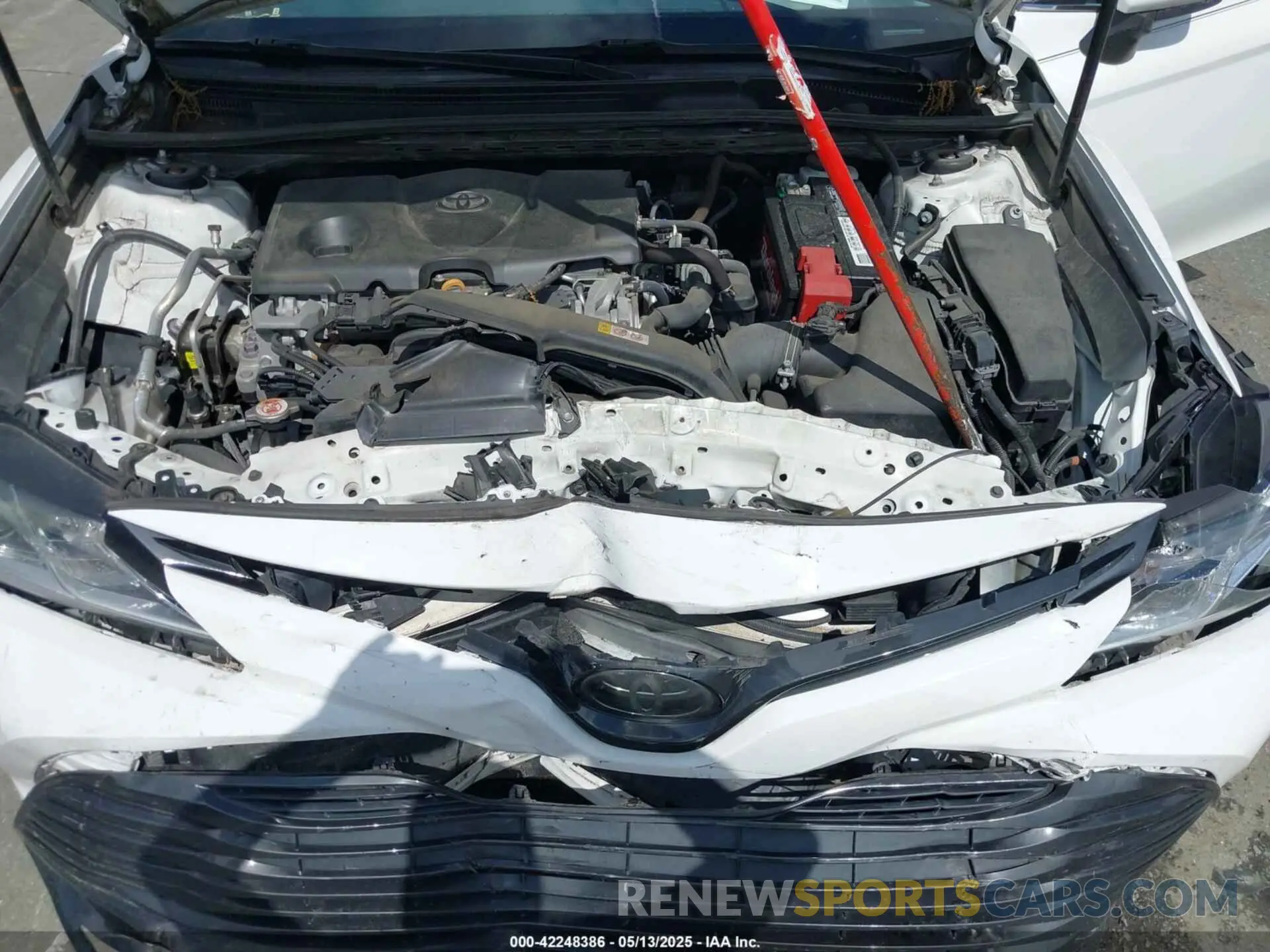 10 Photograph of a damaged car 4T1B11HKXKU237605 TOYOTA CAMRY 2019